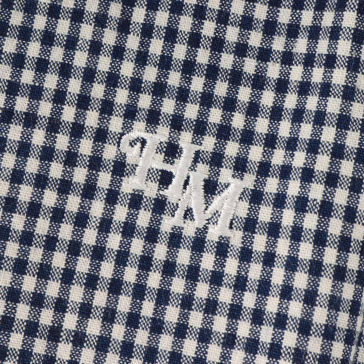 24SS ギンガムチェック スタンドカラー 半袖シャツ(STAND COLLAR S/S SHIRT)