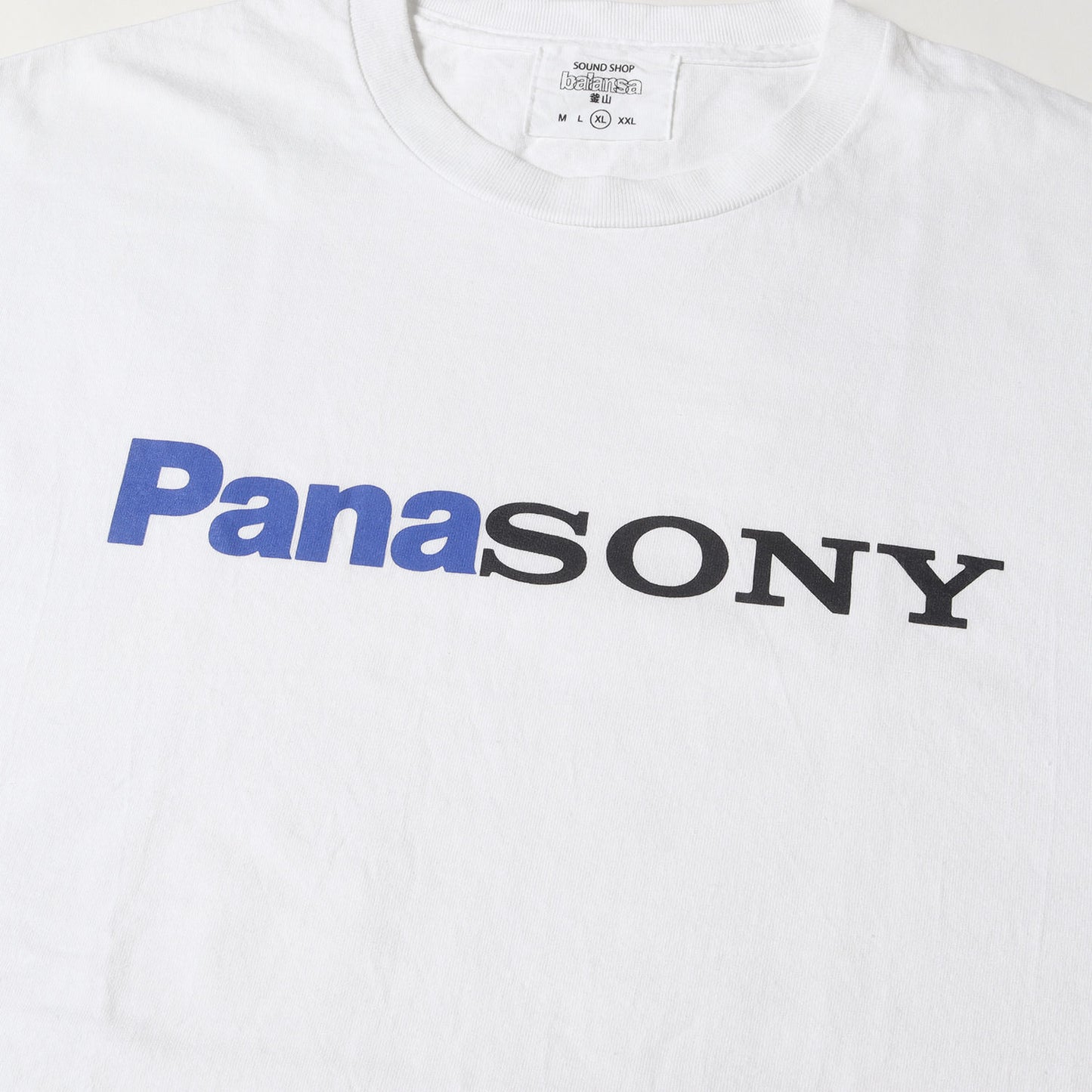 PanaSONYロゴ クルーネック Tシャツ