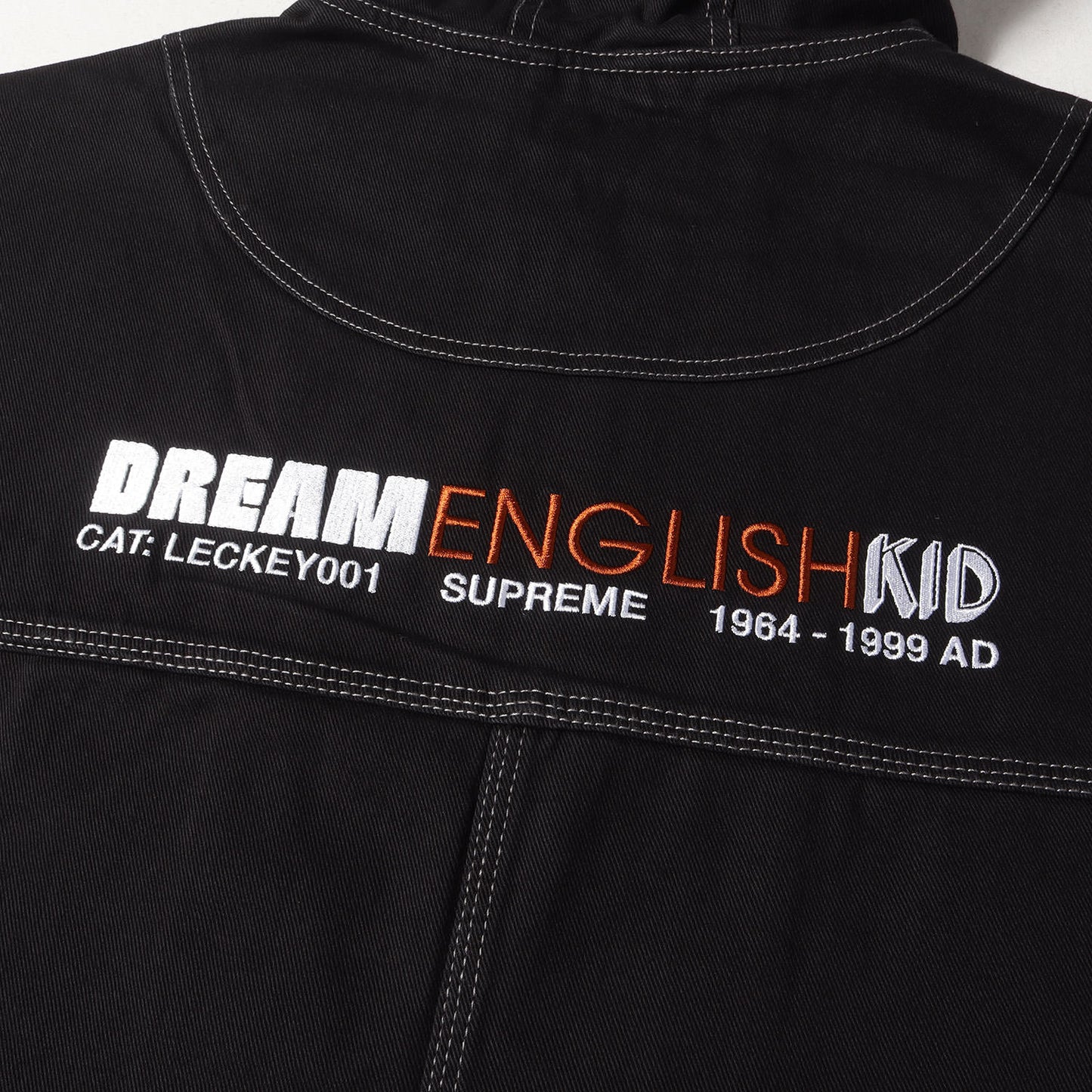 23AW ×Mark Leckey ホログラムパッチ付き フード ワークジャケット(Dream English Kid Hooded Jacket)
