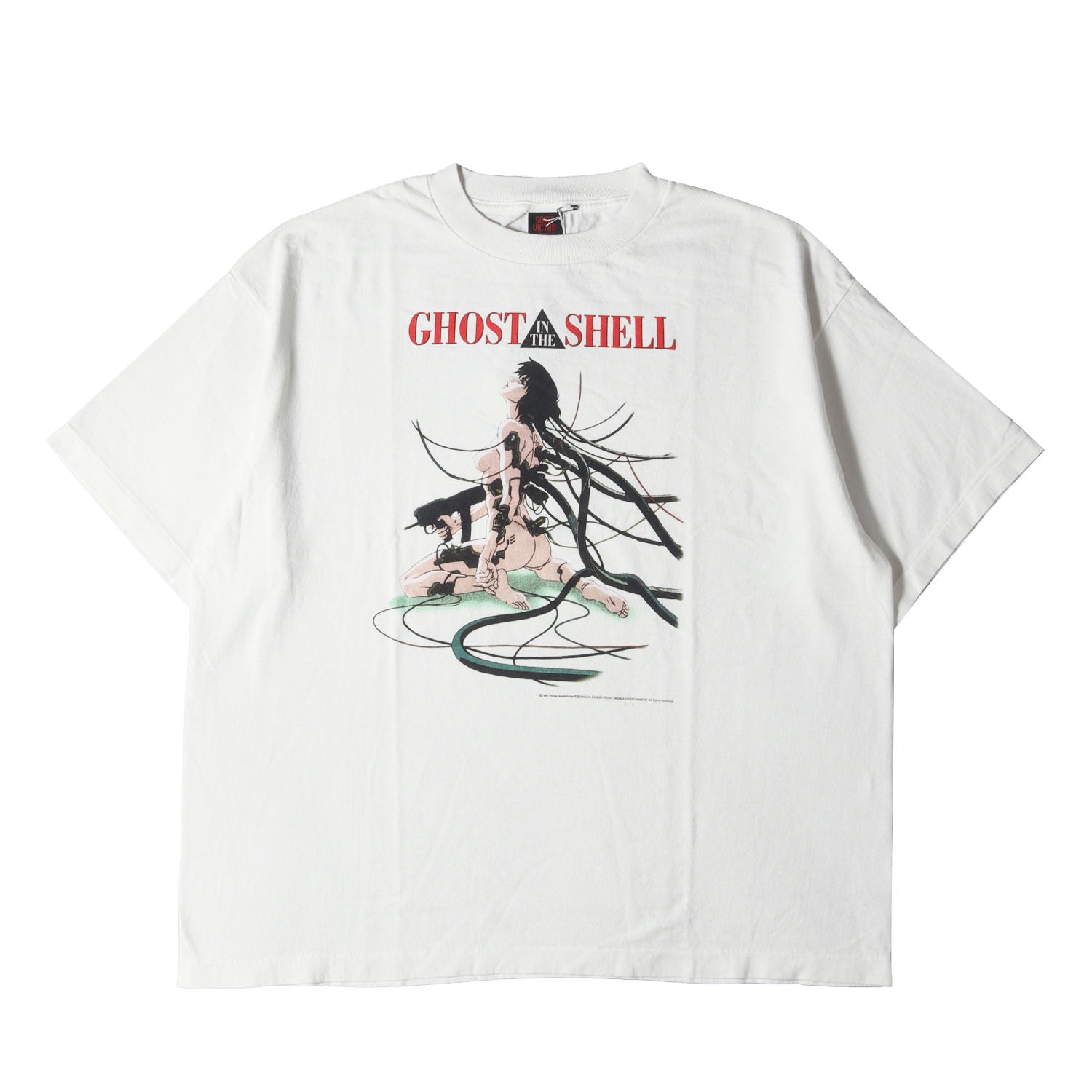 24AW ×GHOST IN THE SHELL / 攻殻機動隊 ヴィンテージ加工 Tシャツ