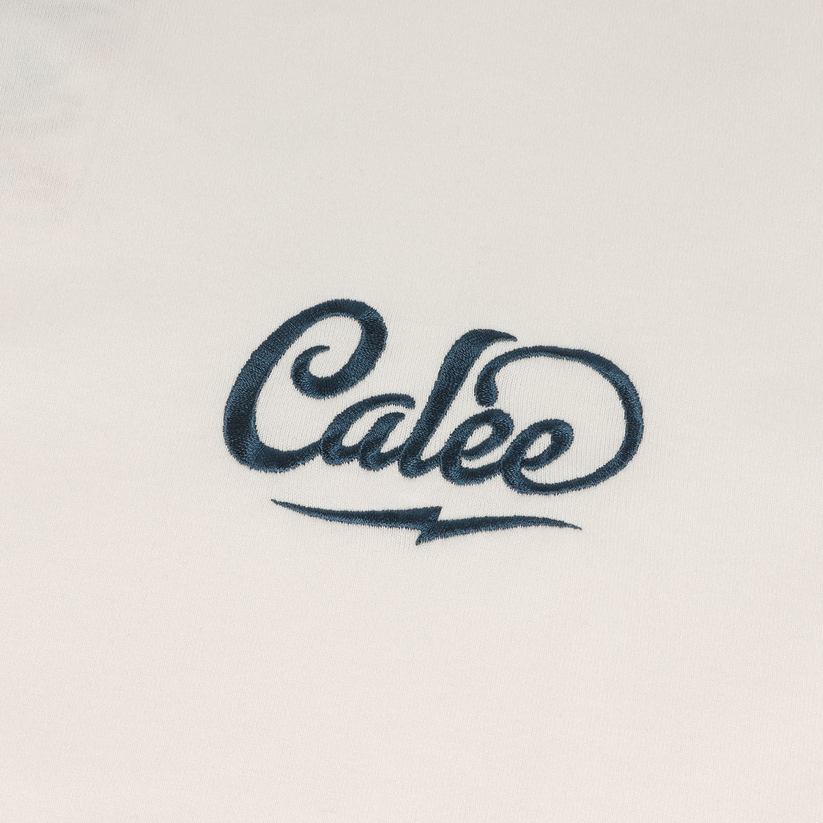 22AW ロゴ刺繍ドロップショルダー ロングスリーブ ヘビー Tシャツ(Drop shoulder CALEE logo embroidery L/S t-shirt)
