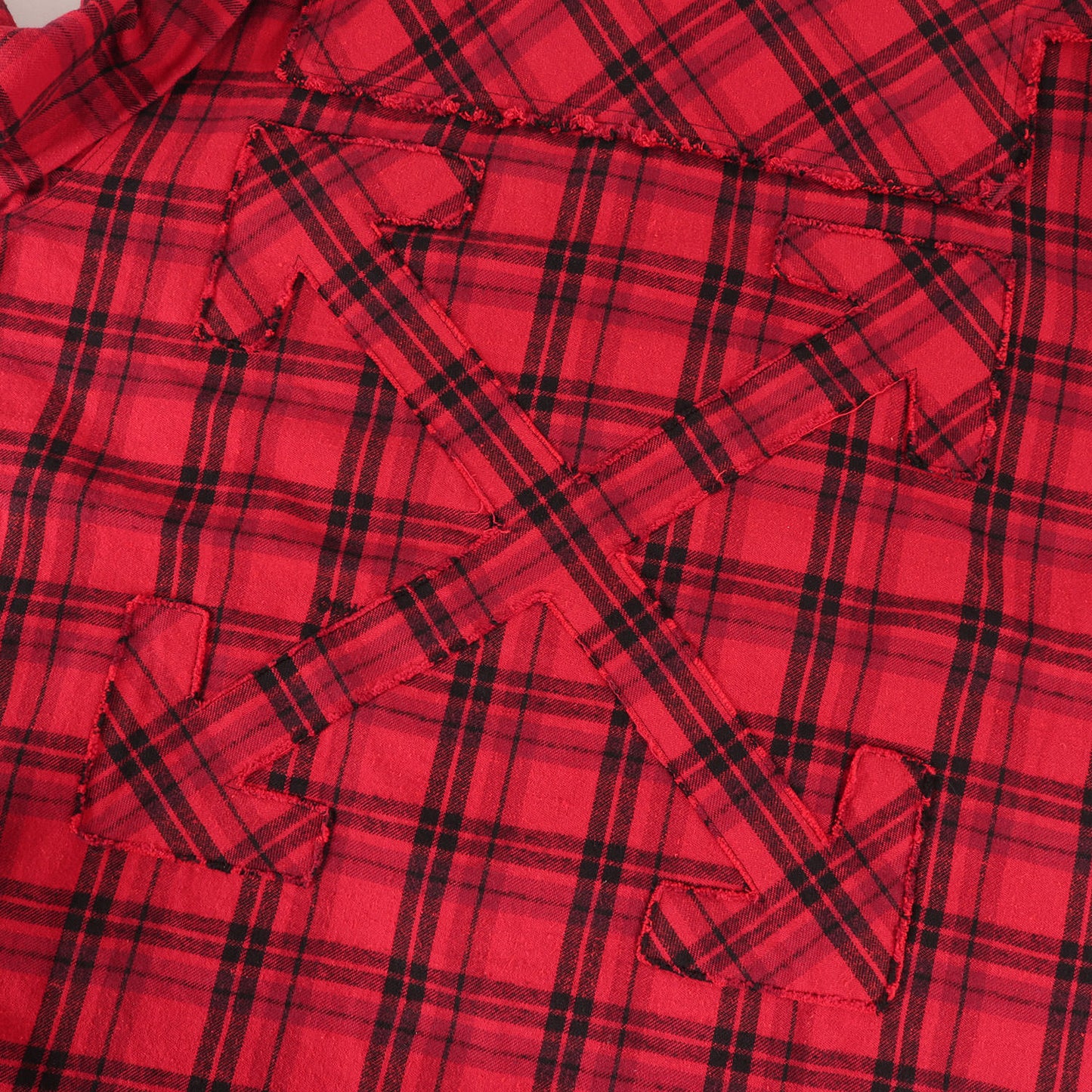 20AW パッチアロー オーバーサイズ チェック フランネルシャツ(ARROW PATCHED FLANNNEL CHECK OVERSIZED SHIRT)