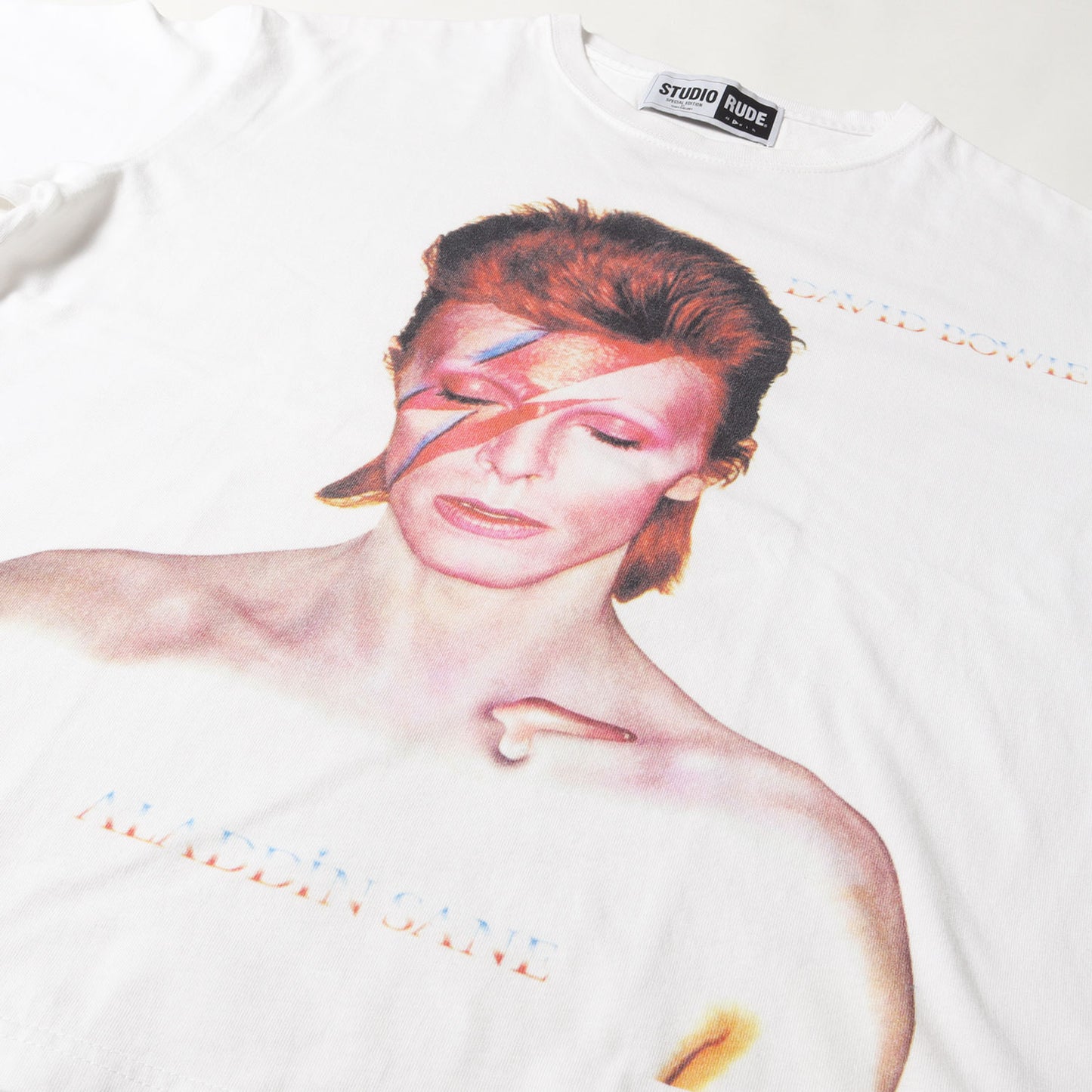 22AW STUDIO RUDE ×DAVID BOWIE アルバムアート Tシャツ