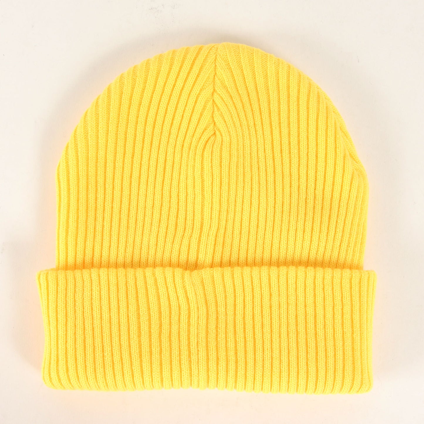 20AW スモールBOXロゴ リブ ニット ビーニー(Wide Rib Beanie)
