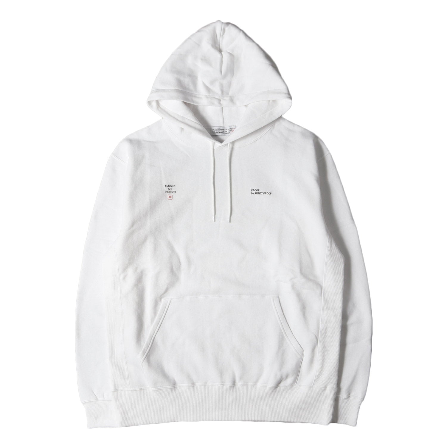 bd company nude ARTIST PROOF (アーティストプルーフ) 2022年モデル ロゴプリント スウェット パーカー(SUMMER ART INSTITUTE HOODIE) - ブランド古着の通販・買取 | BEEGLE by Boo-Bee