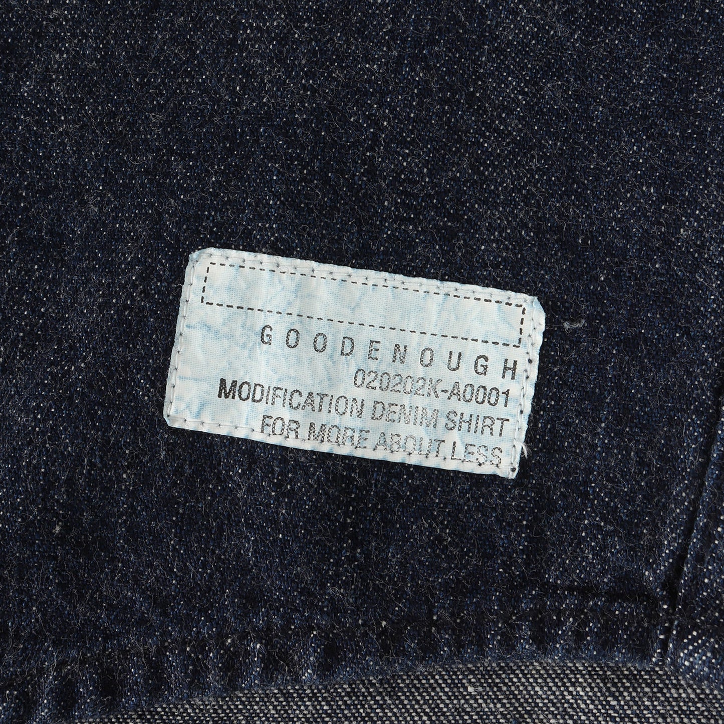 90s ラグラン デニムシャツ