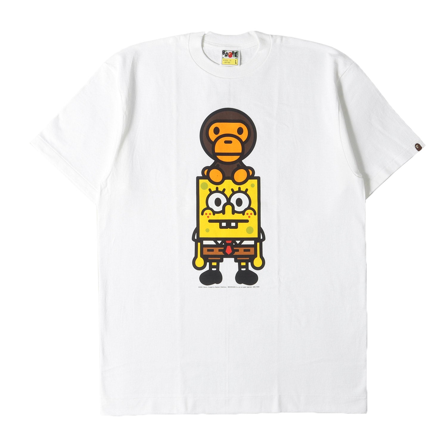 A BATHING APE (ア ベイシング エイプ) 00s ×Sponge Bob スポンジボブ 