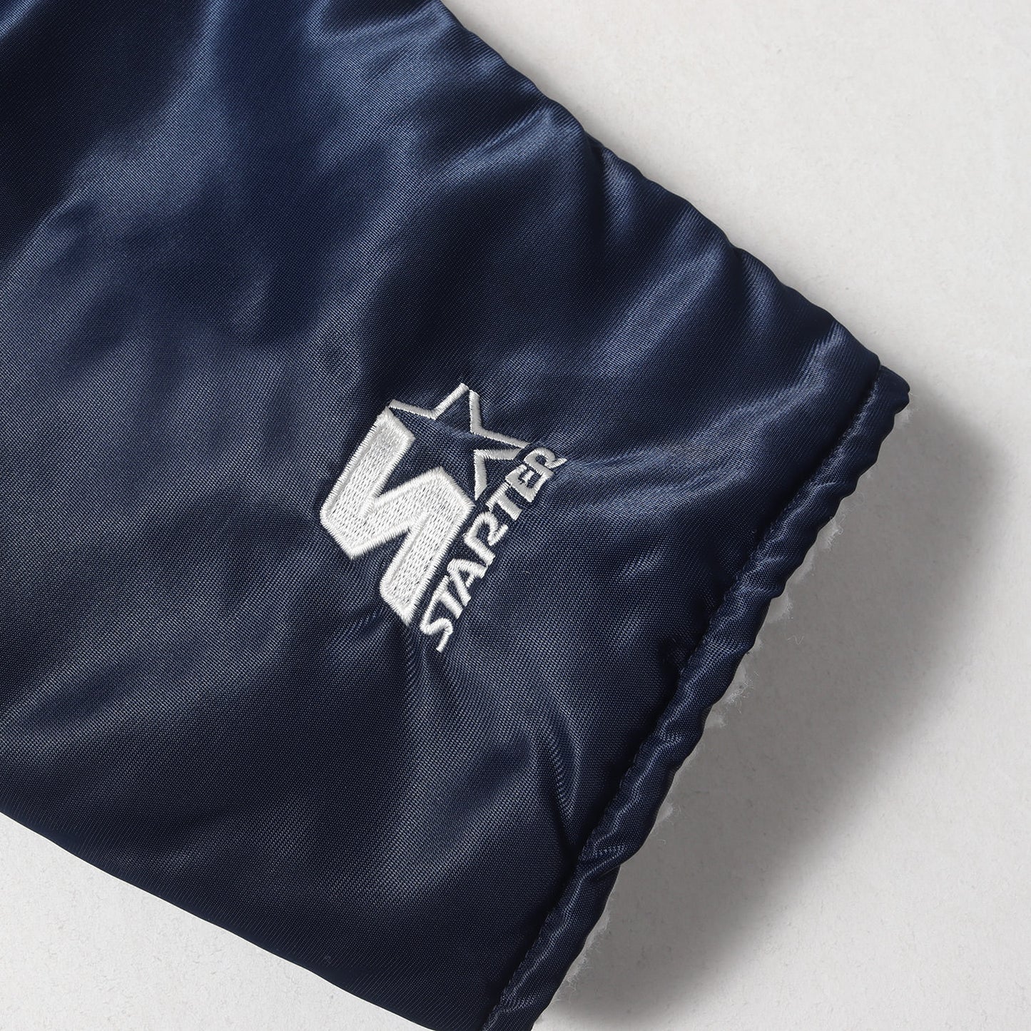 90s ×MLB New York Yankees 裏ボア ナイロンサテン ジャケット(デッドストック)