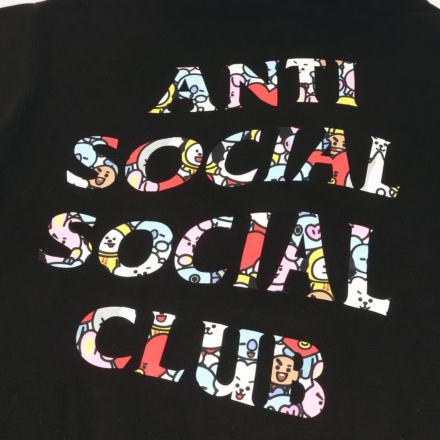 ×BT21 / BTS(防弾少年団) キャラクター柄 ブランドロゴ スウェット パーカー