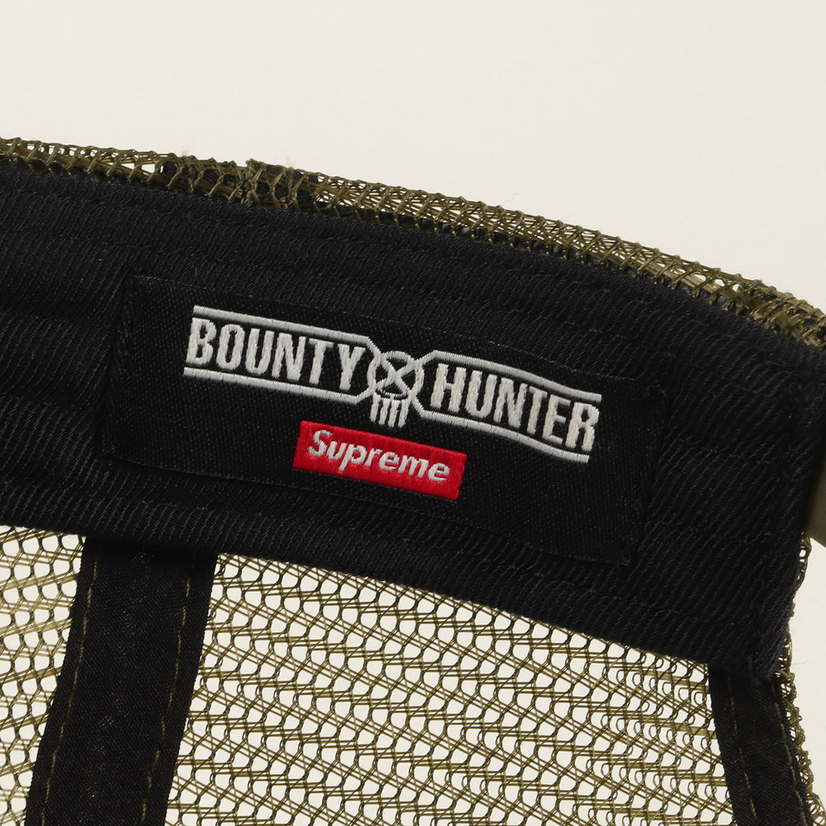 23AW ×BOUNTY HUNTER スカルボーン メッシュ キャップ(Mesh Back 5-Panel)