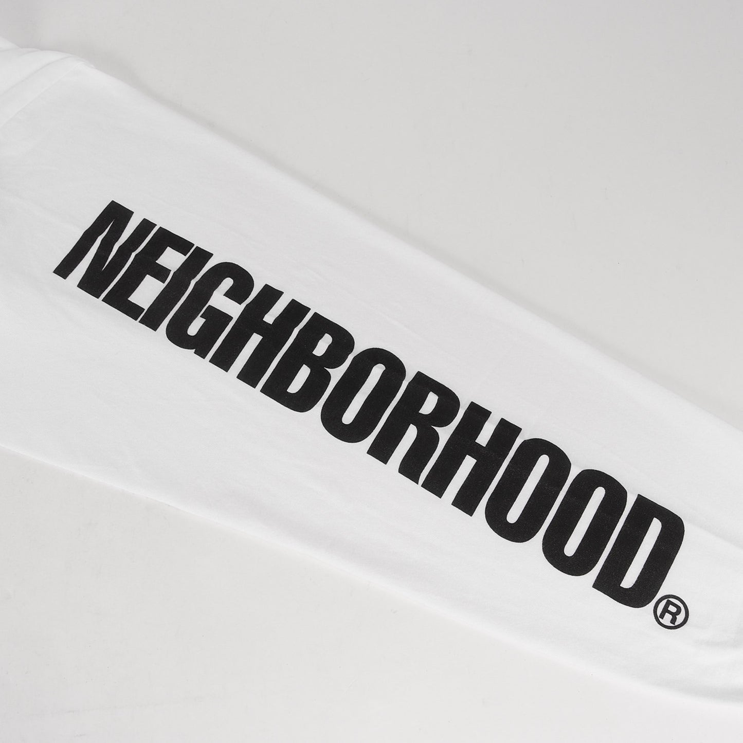 24SS 袖ロゴ ロングスリーブ Tシャツ(NH.TEE LS-1)