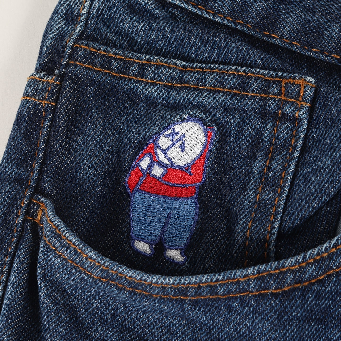 ビッグボーイ ウォッシュド バギー デニムパンツ(BIG BOY PANTS)