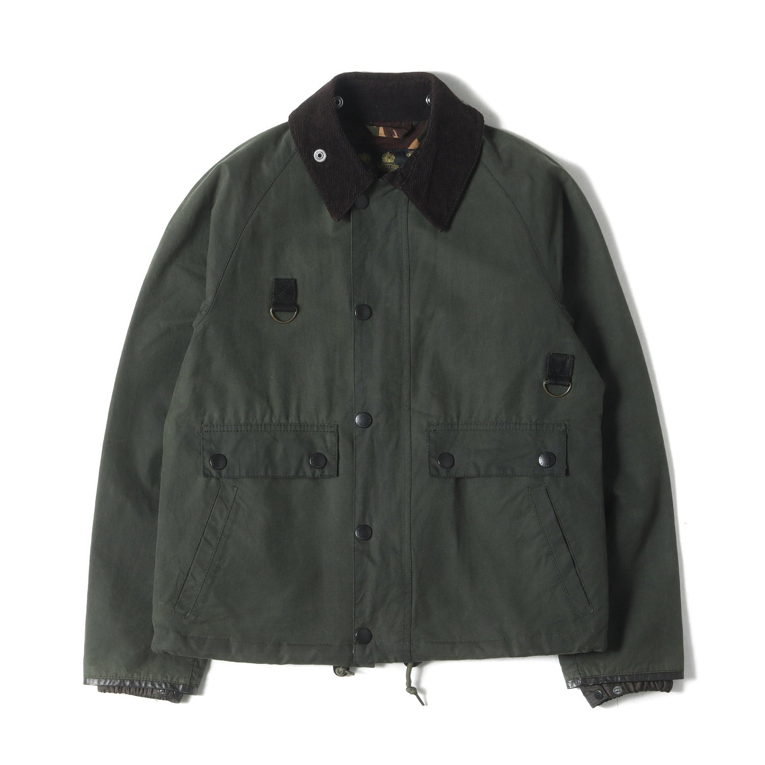 BARBOUR (バブアー) ワックスコットン 裏地カモフラージュ スペイ 