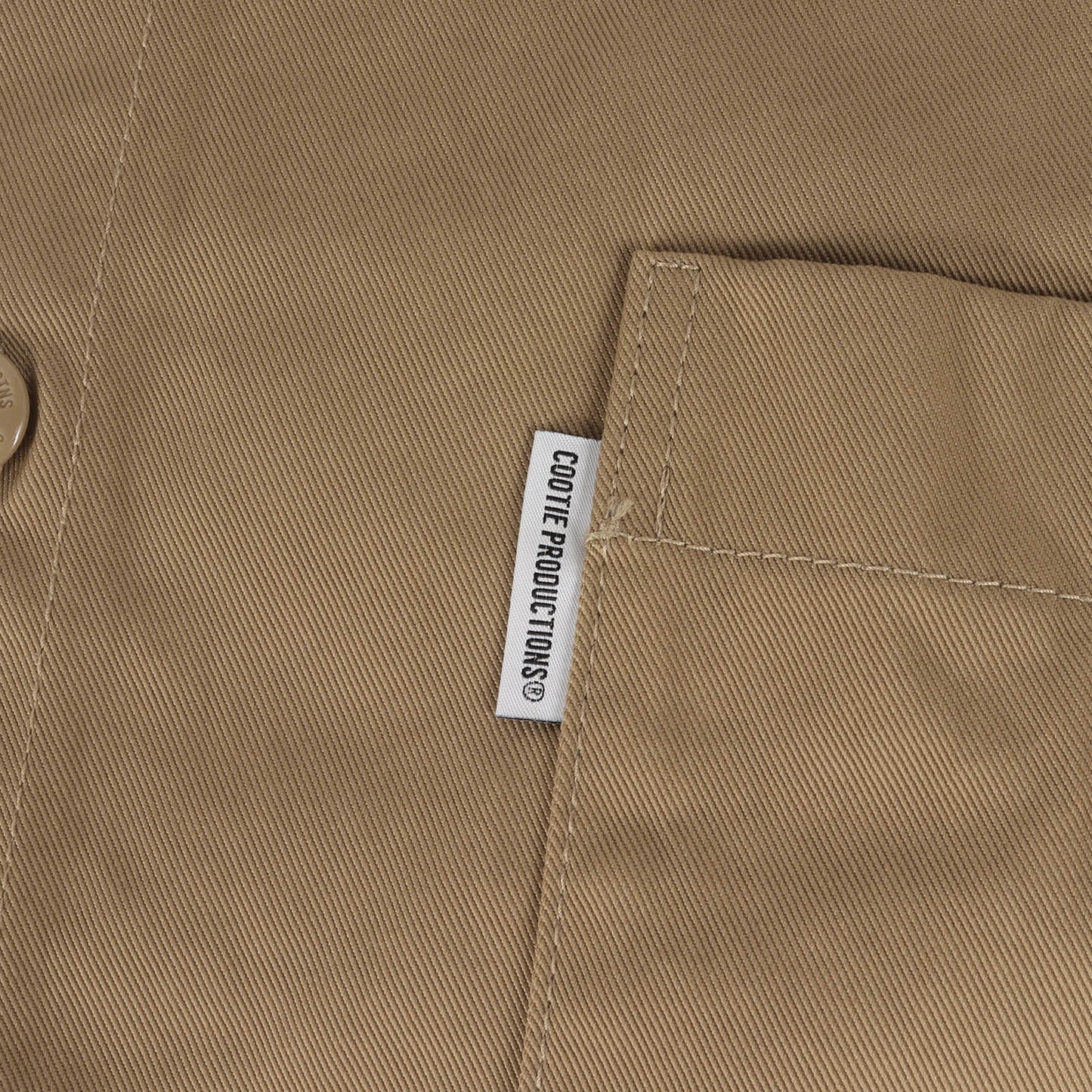 24AW オーバーサイズ ナイロン チノクロス ワークシャツ(Nylon Chino Cloth L/S Work Shirt)