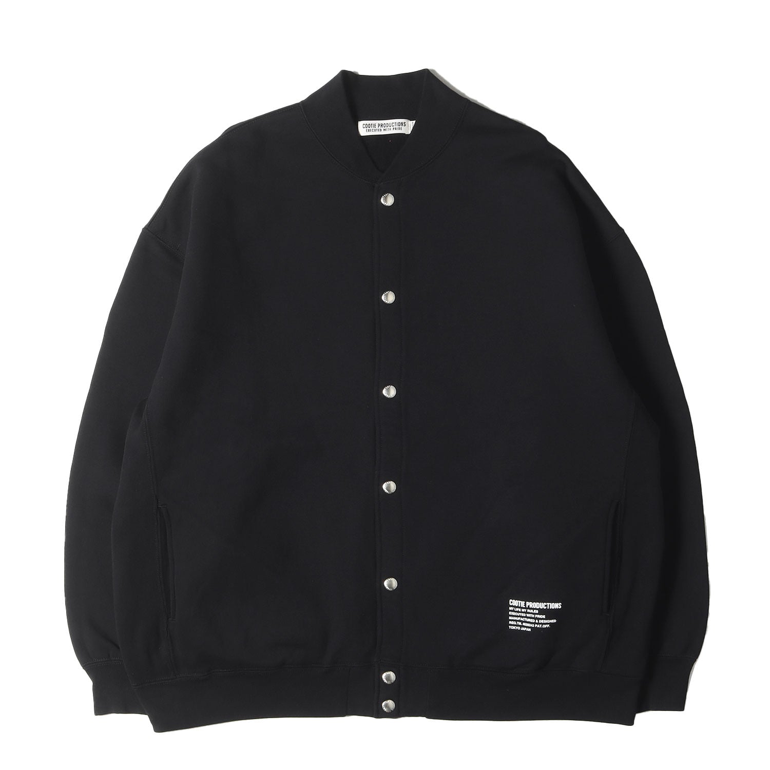 COOTIE PRODUCTIONS クーティー カーディガンスウェット