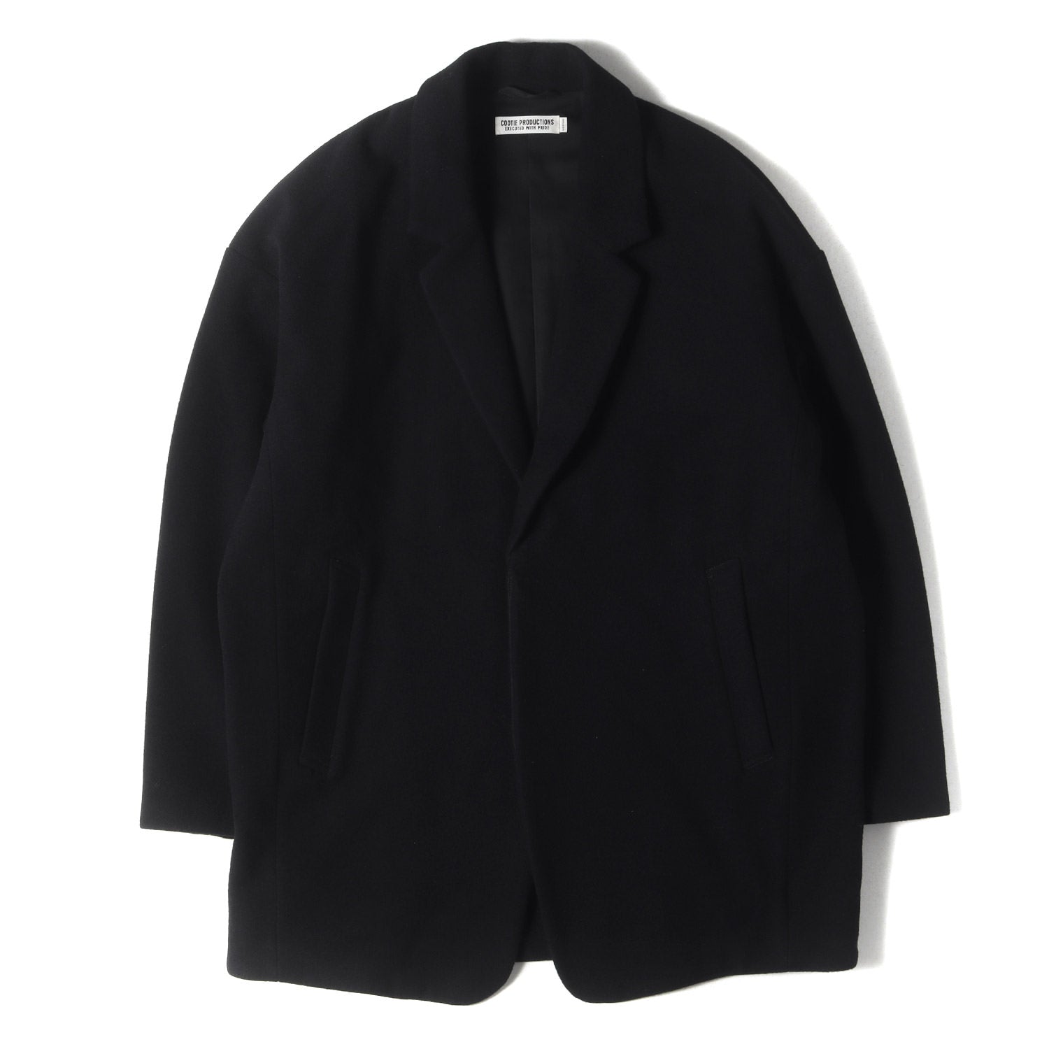 COOTIE サイズ:L/20AW ウールモッサ ショート チェスターコート COOTIE サイズ:L/20AW ウールモッサ ショート チェスターコート