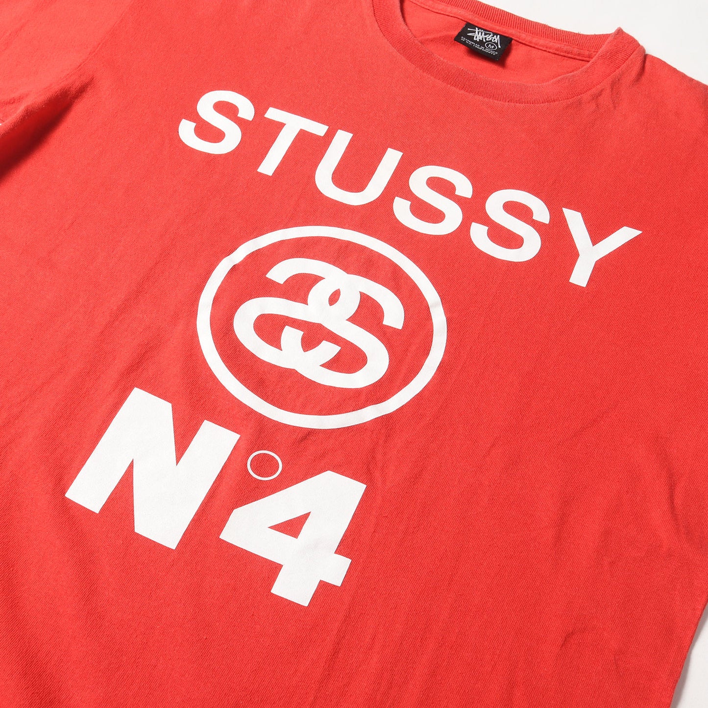00s No.4ロゴ クルーネック Tシャツ