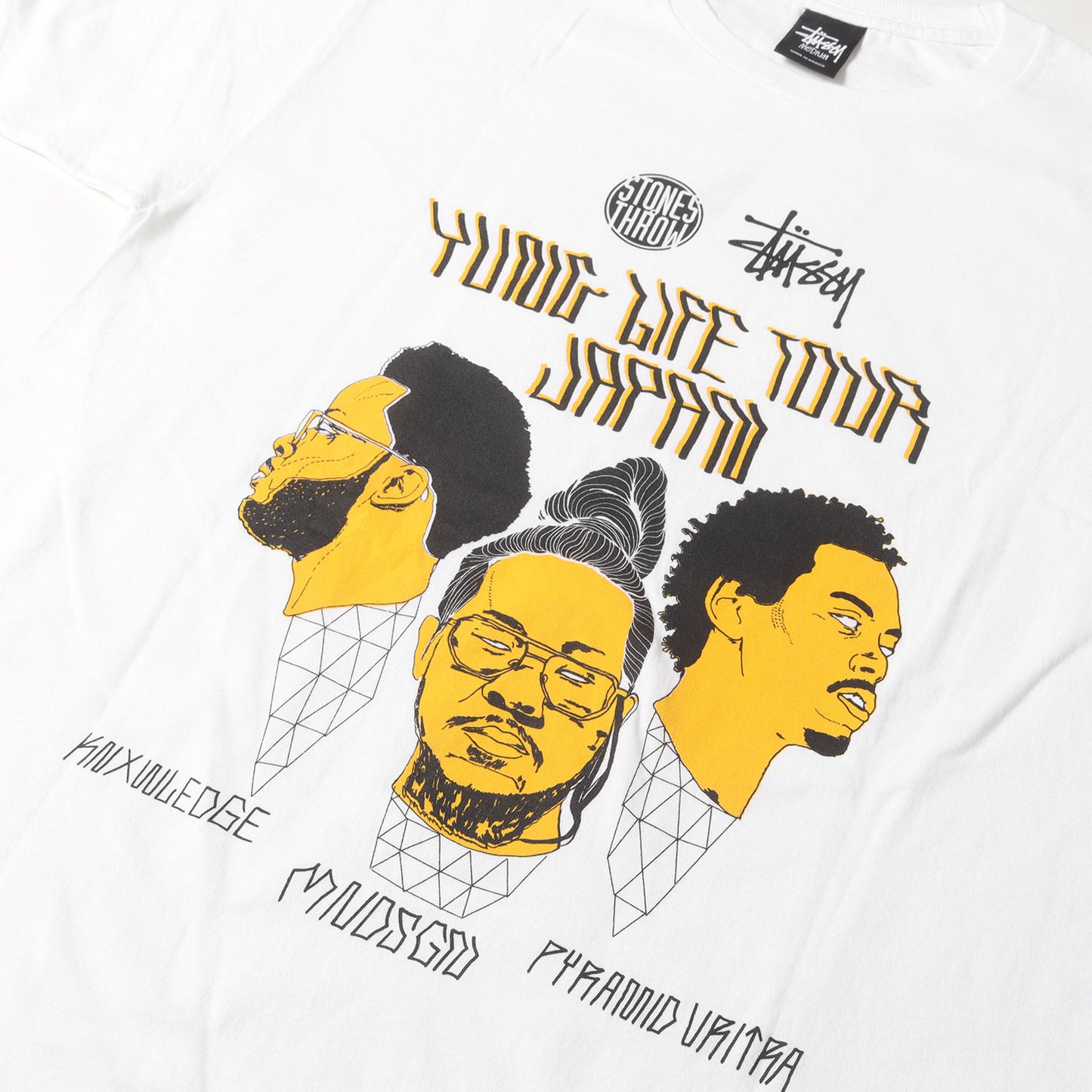 ×Stones Throw Records Japan Tour 2014 Tシャツ
