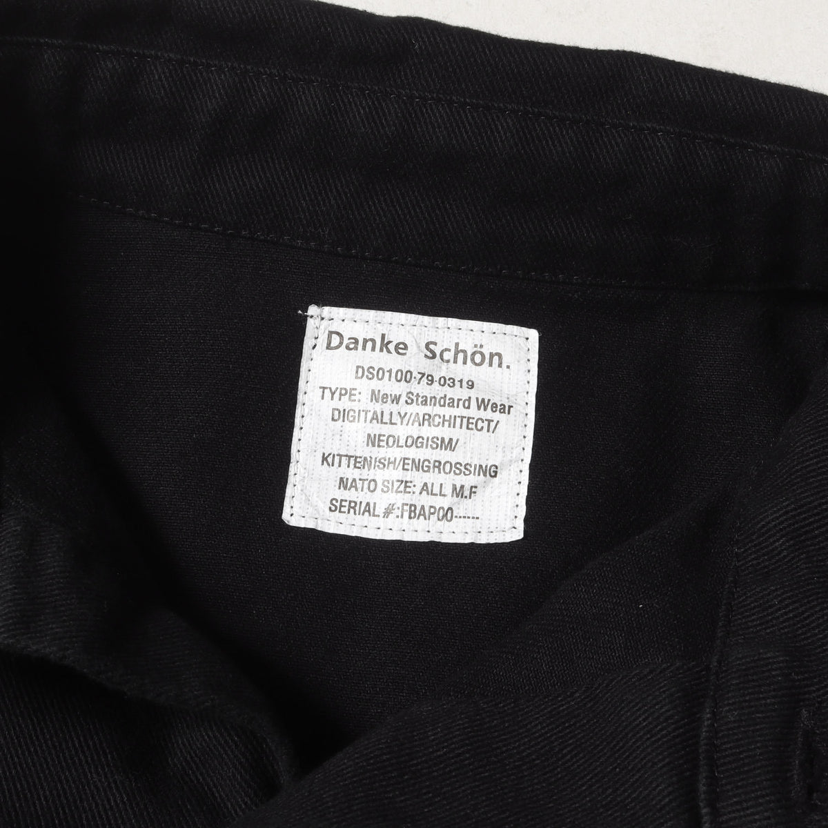 24AW ペイント&ダメージ加工 オーバーサイズ ツイル シャツ(DAMAGE FLANNEL SHIRTS)