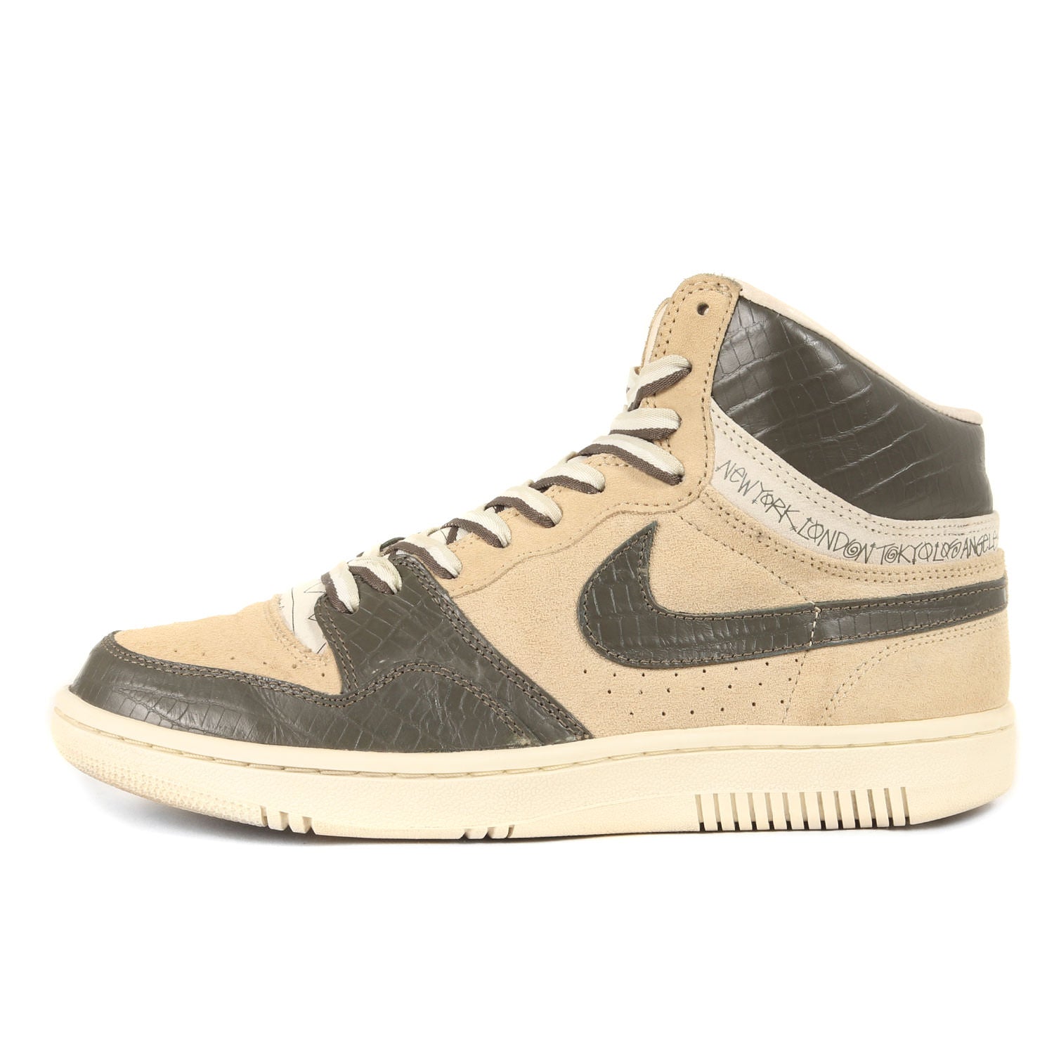STUSSY (ステューシー) 00s ×NIKE COURT FORCE HIGH WORLD TOUR 