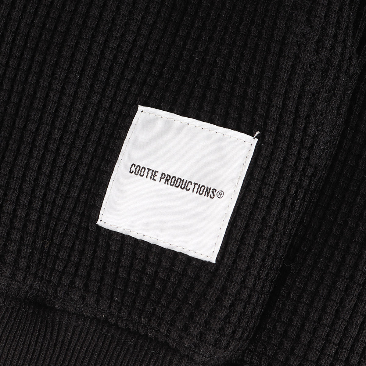 24AW オーバーサイズ ワッフル ジップ パーカー(N/C Waffle Zip Hoodie )