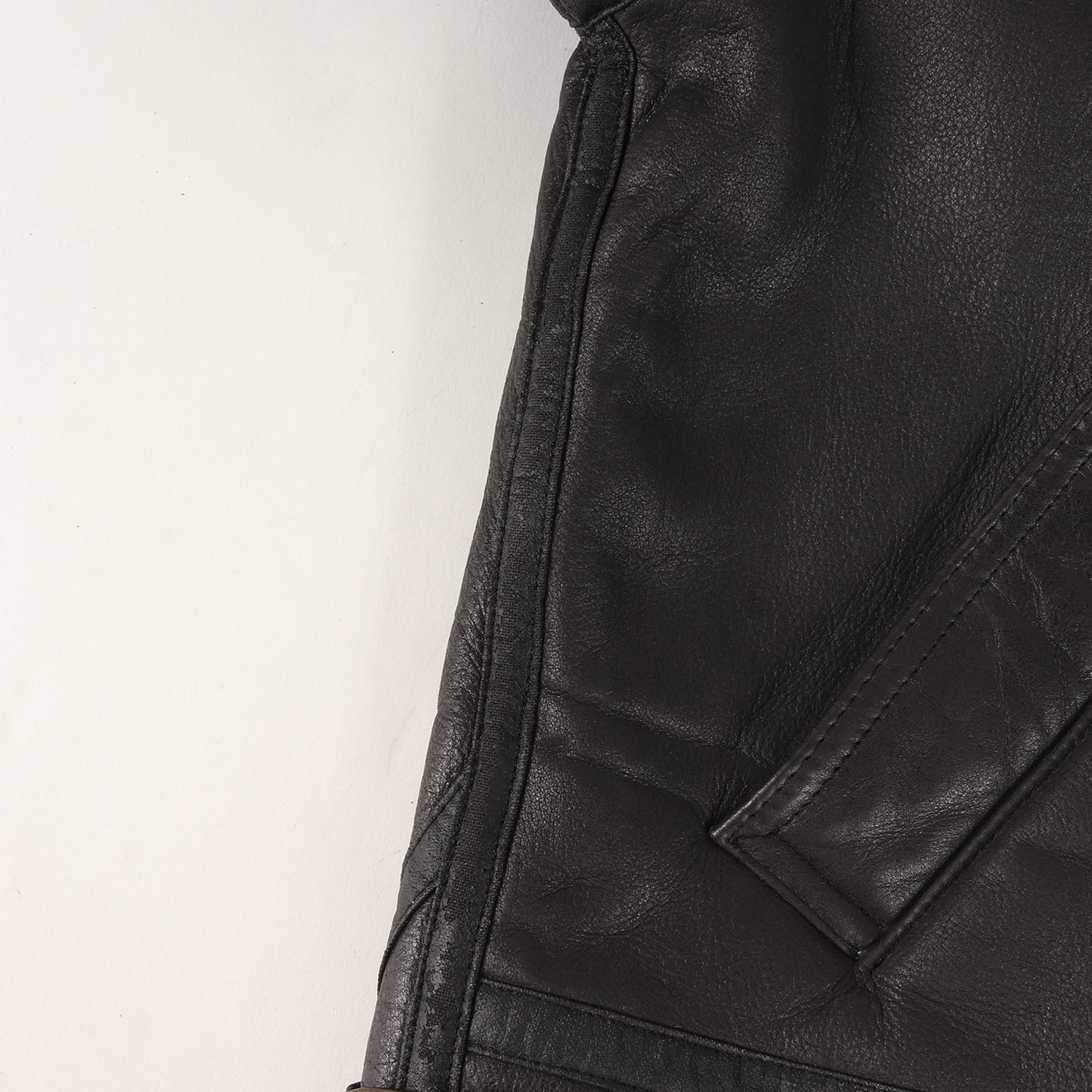 00s 非売品 BOSS 缶コーヒー B-3タイプ レザー ボアジャケット ボスジャン