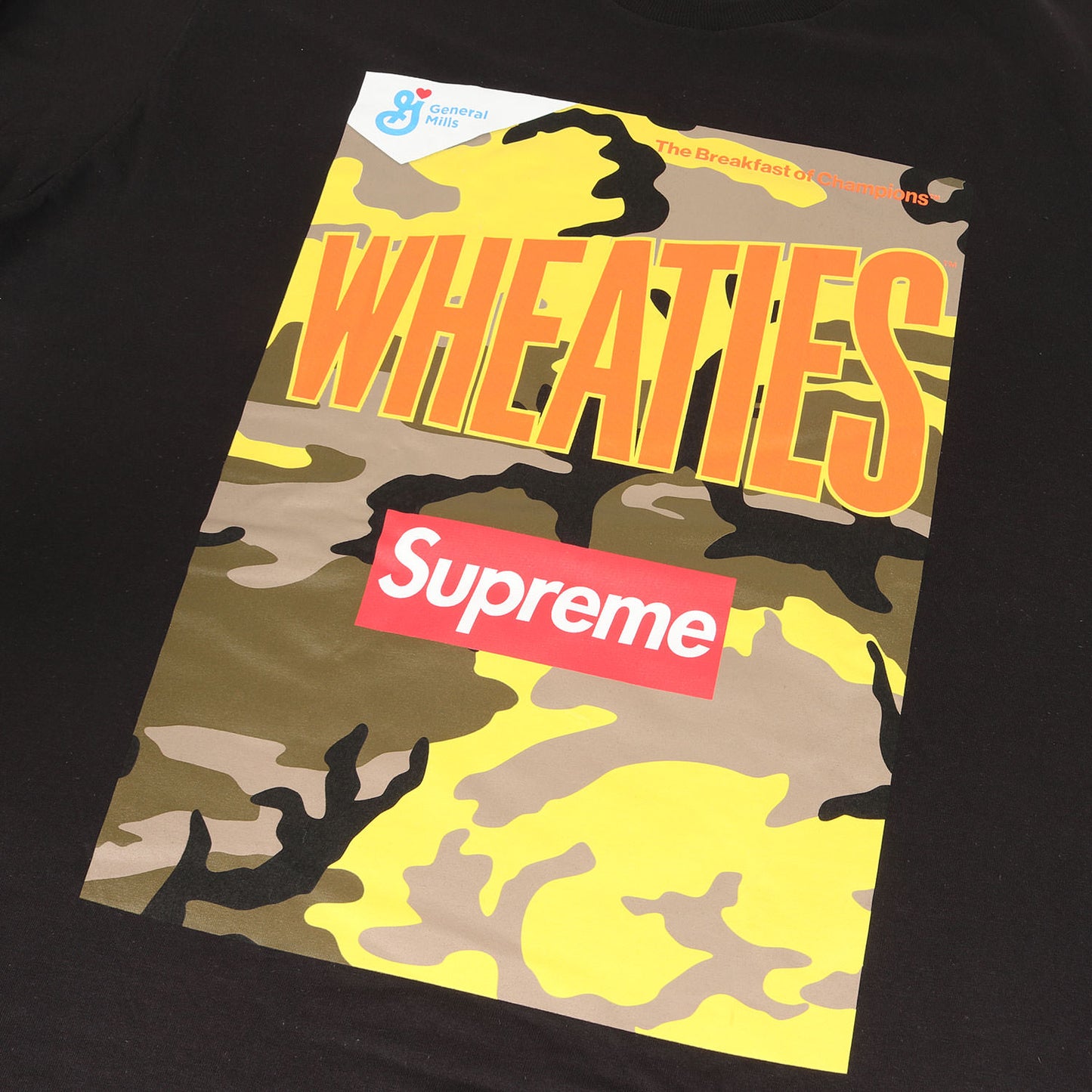 21SS ×Wheaties BOXロゴ パッケージ Tシャツ(Tee)