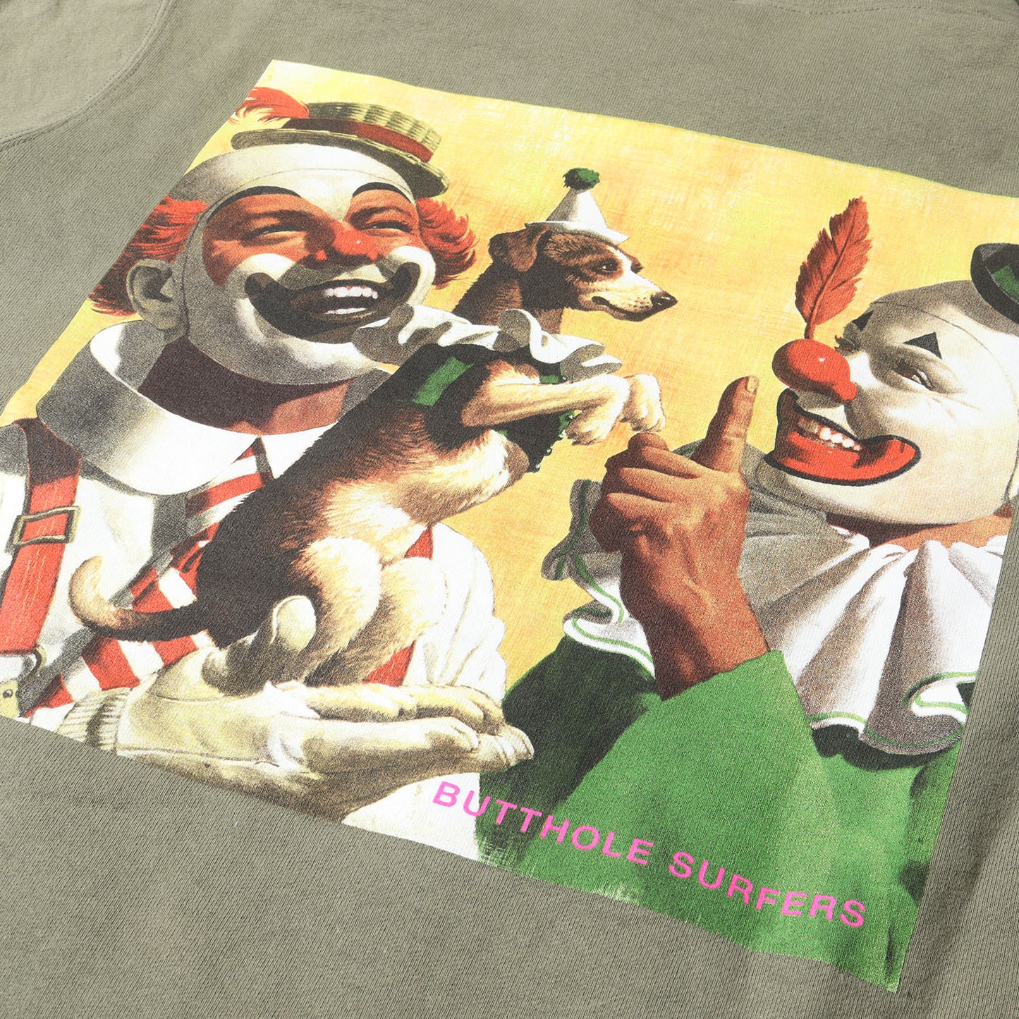 21SS ×Butthole Surfers アルバムジャケット スウェットパーカー(Hooded Sweatshirt)