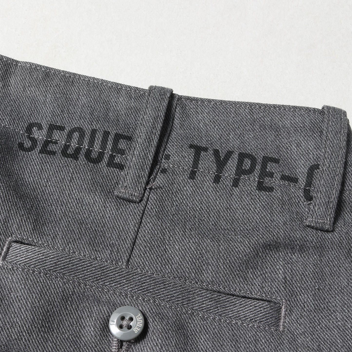 21SS サイド パイピング ワーク チノパンツ(CHINO PANTS TYPE-C)