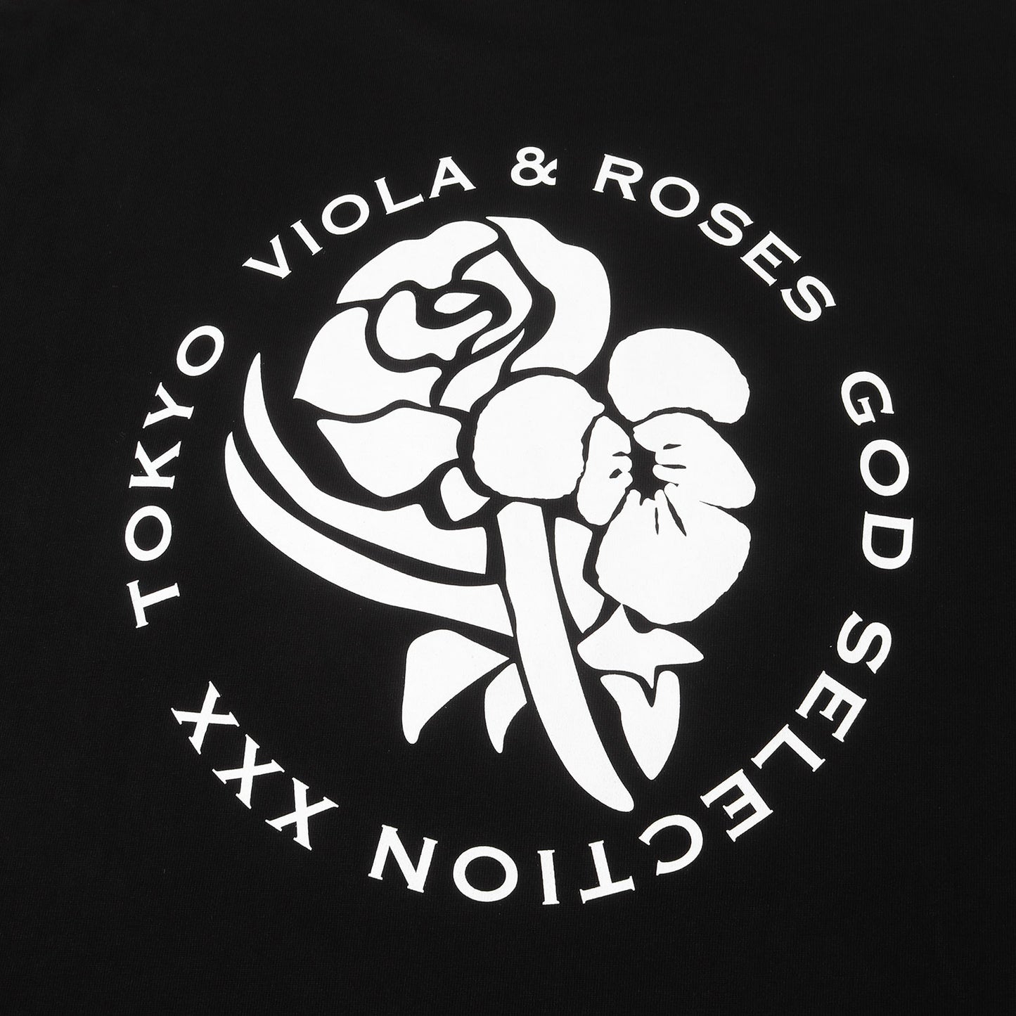 21SS ×VIOLA & ROSES BOXロゴ ヘビー Tシャツ