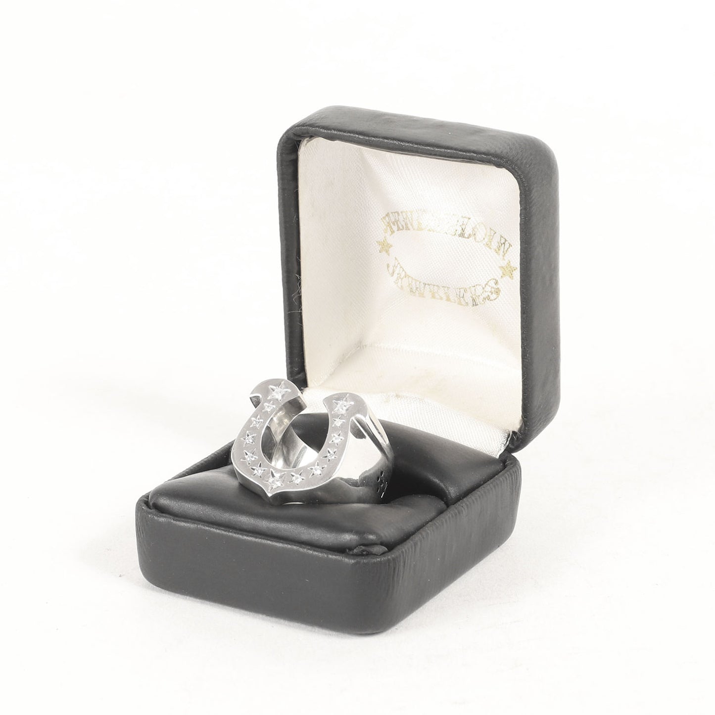 ダイヤ ホースシュー リング(H.S RING SILVER STONE CHICK SIZE)