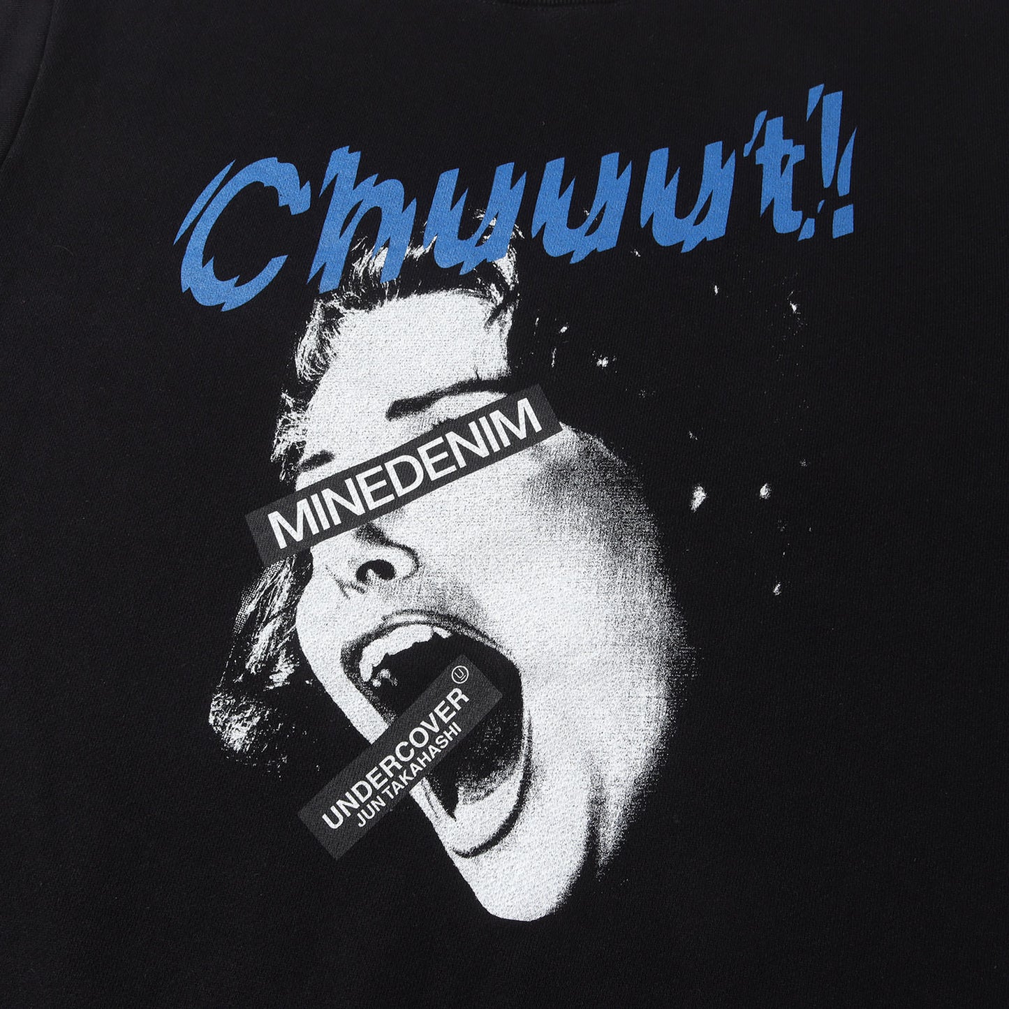 24AW ×MINEDENIM コラージュグラフィック スウェット(Graphic Crewneck Sweat)