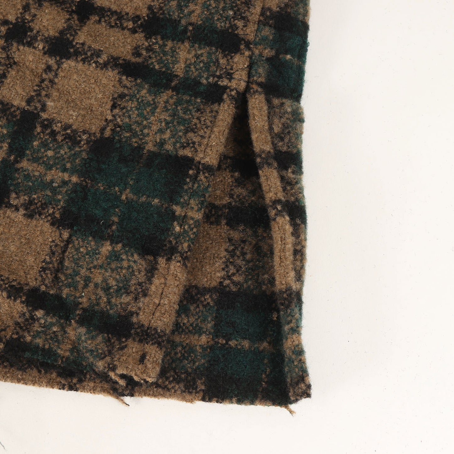 オーバーサイズ チェック ヘビー フランネルシャツ(Loose Woven Flannel Shirt)