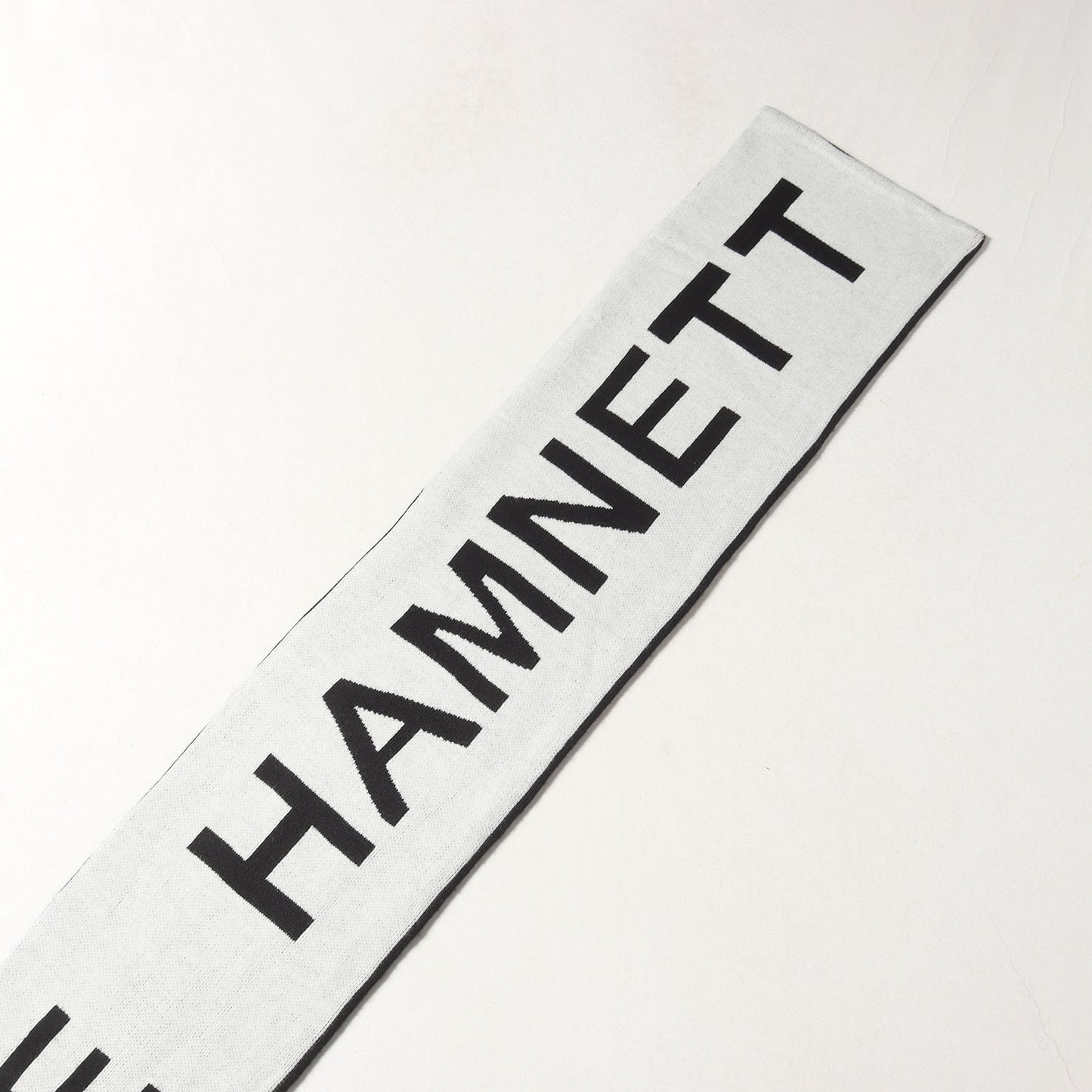 22AW ×KATHARINE HAMNETT ブランドロゴ マフラー