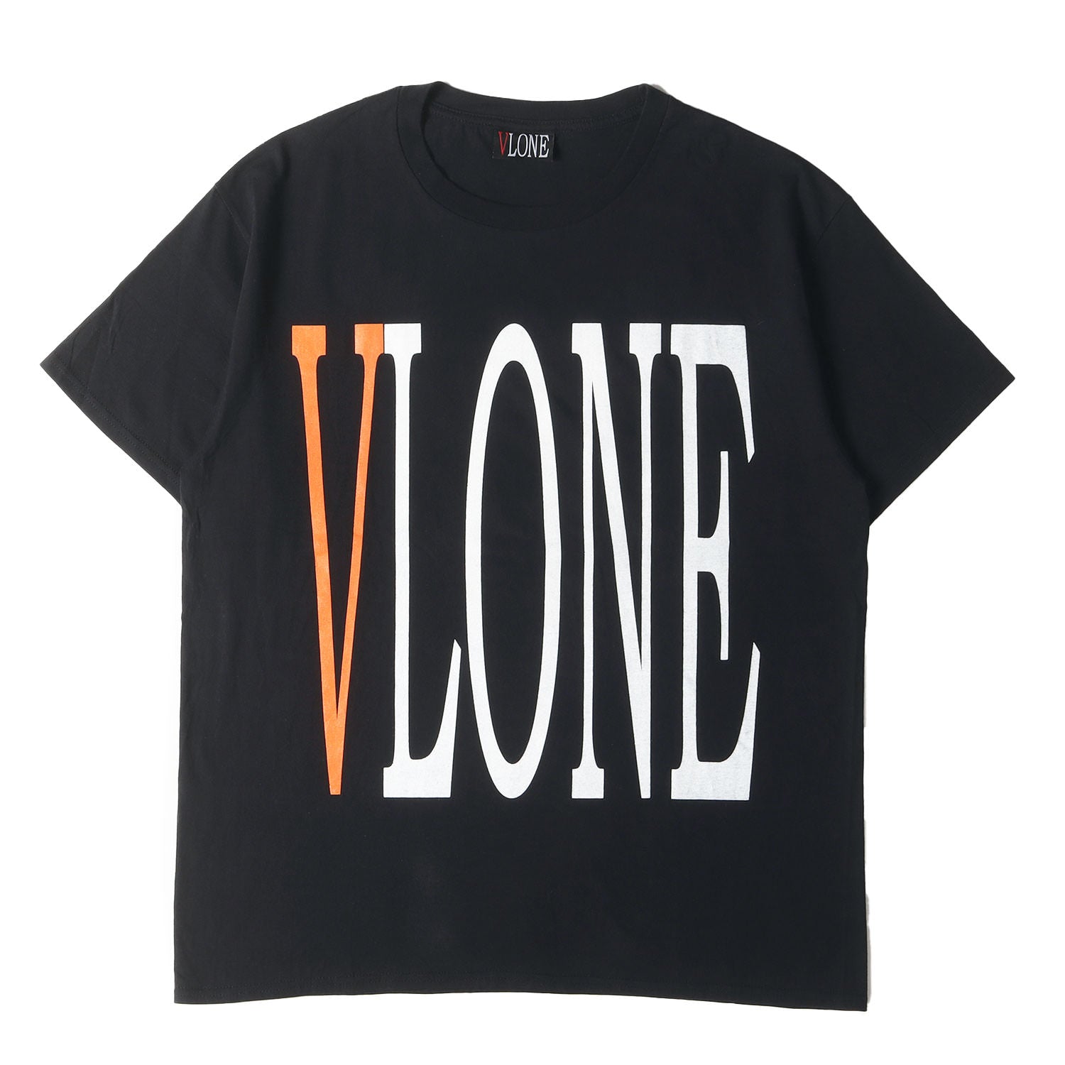 VLONE (ヴィーロン) ビッグロゴ クルーネック Tシャツ - ブランド古着 