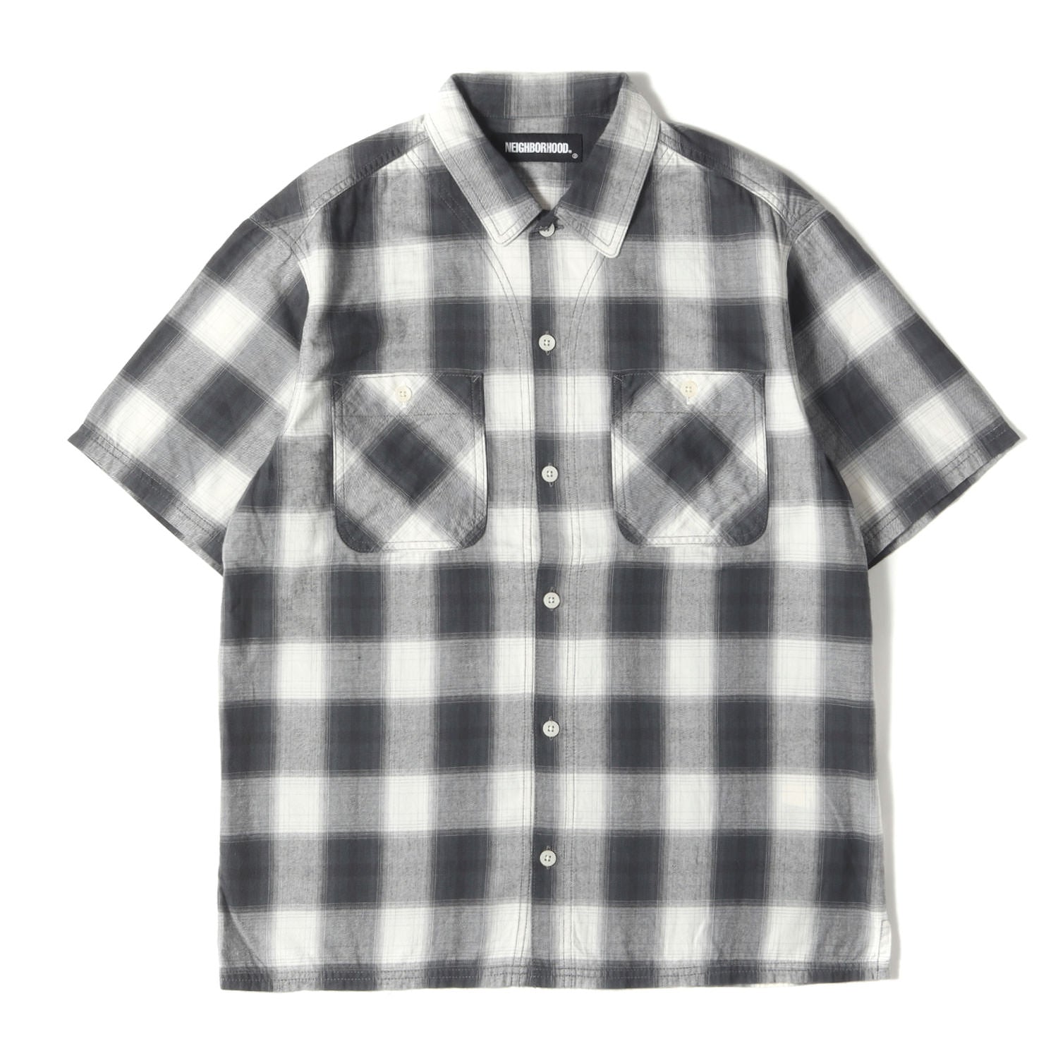 LS Crazy Angels nude -RU-36- NEIGHBORHOOD (ネイバーフッド) 21SS オンブレチェック ワーク 半袖シャツ(B&C / C-SHIRTS. SS) - ブランド古着の通販・買取 | BEEGLE by Boo-Bee