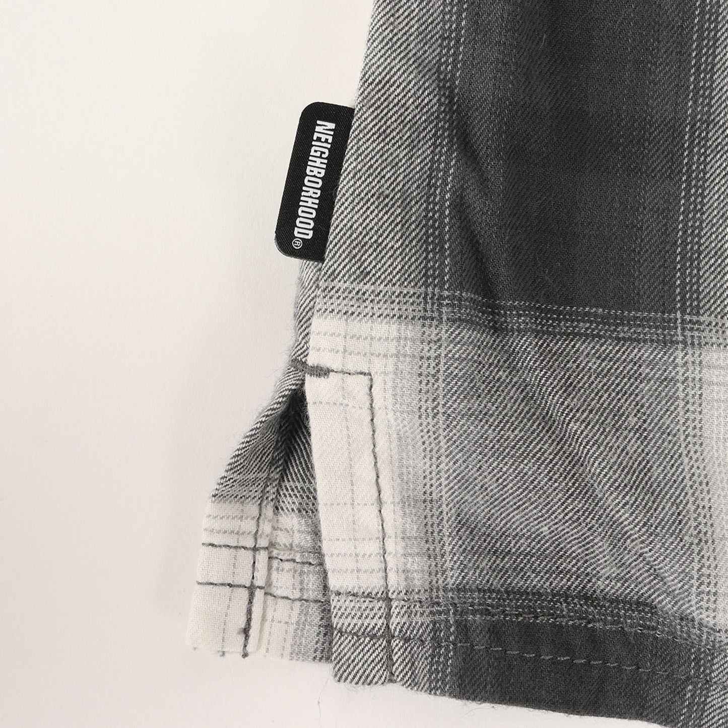 21SS オンブレチェック ワーク 半袖シャツ(B&C / C-SHIRTS. SS)