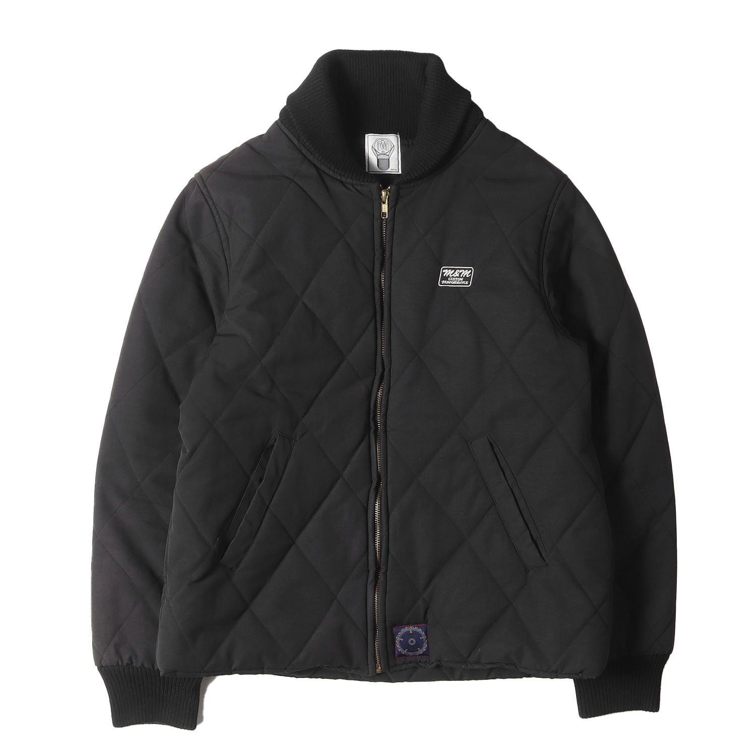 St ANDREWS ネイビー キルティングジャケット L サイズ：M ST ANDREWS