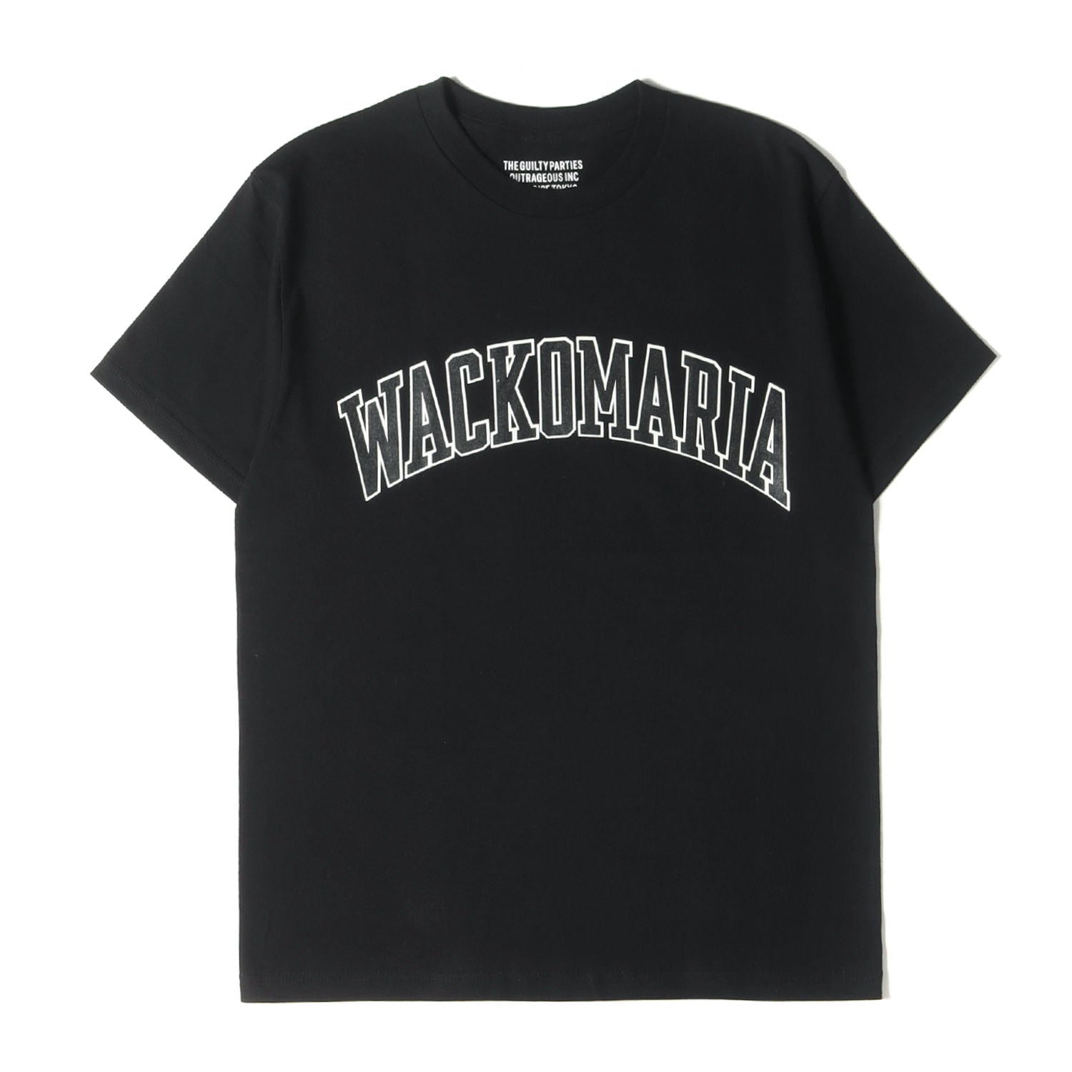 WACKO MARIA (ワコマリア) 24SS アーチロゴ クルーネック Tシャツ(CREW 
