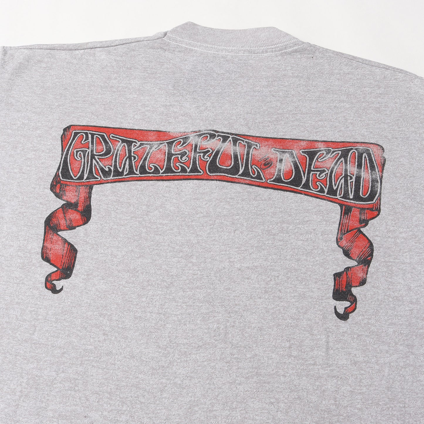 90s Grateful Dead スカル&ローズ プリント Tシャツ