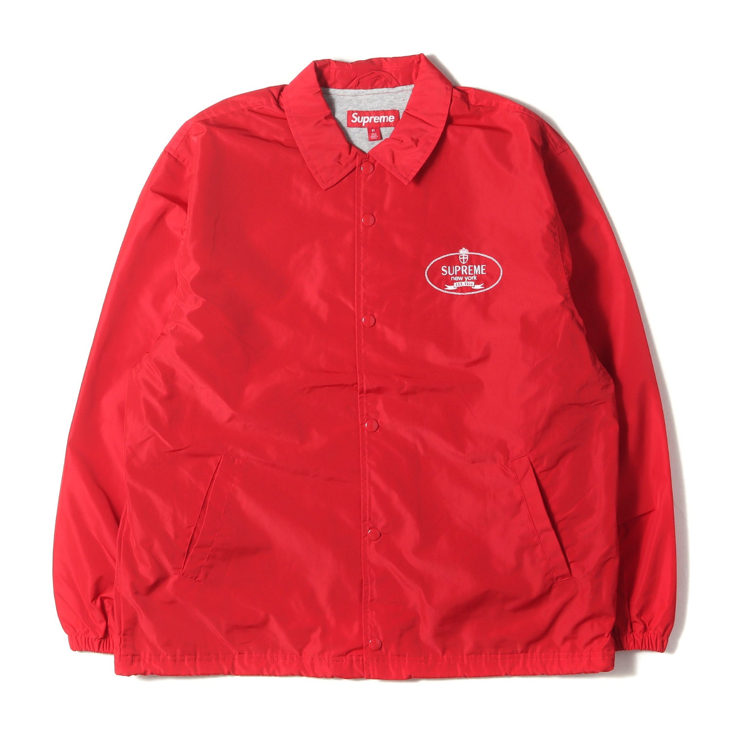 Supreme (シュプリーム) 24AW クラウンロゴ コーチジャケット(Crest 