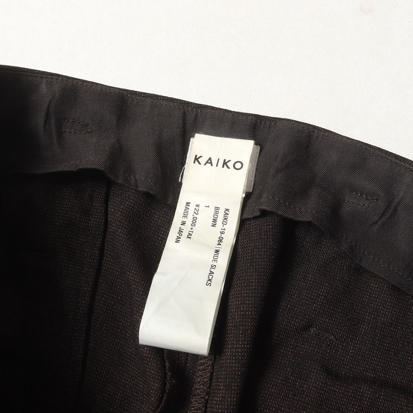 2タック ワイド スラックスパンツ(WIDE SLACKS)