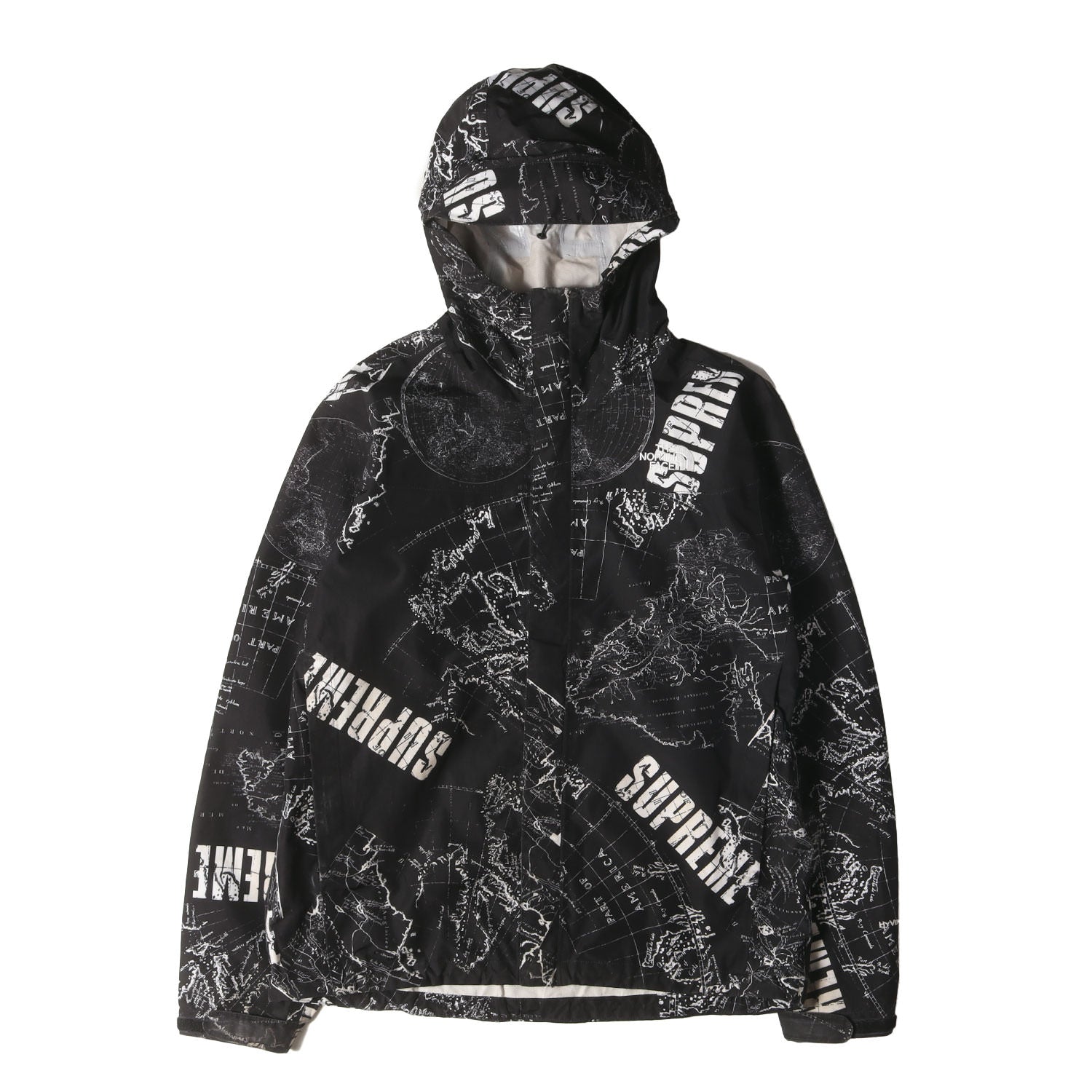 Supreme (シュプリーム) ×THE NORTH FACE マップ柄 ベンチャー  