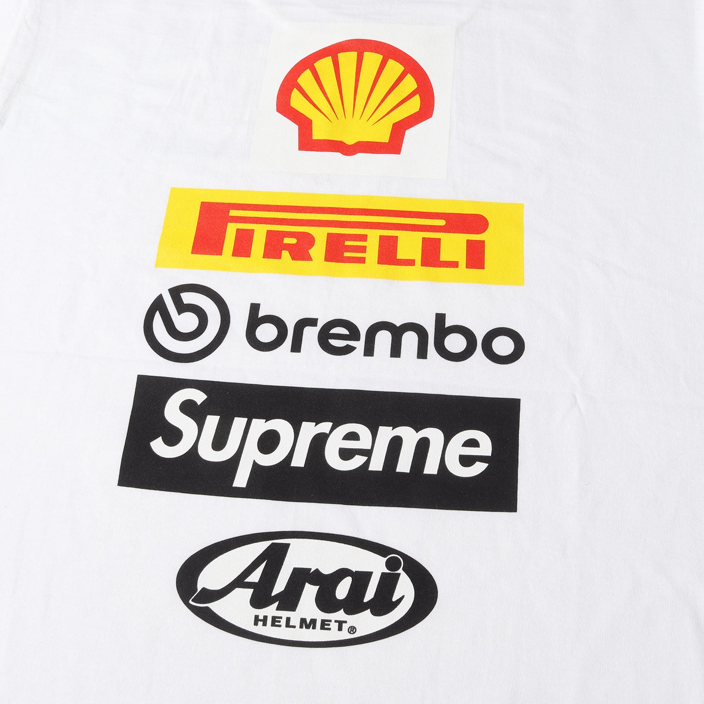 24SS ×Ducati 5ネームロゴ Tシャツ(Logo Tee)