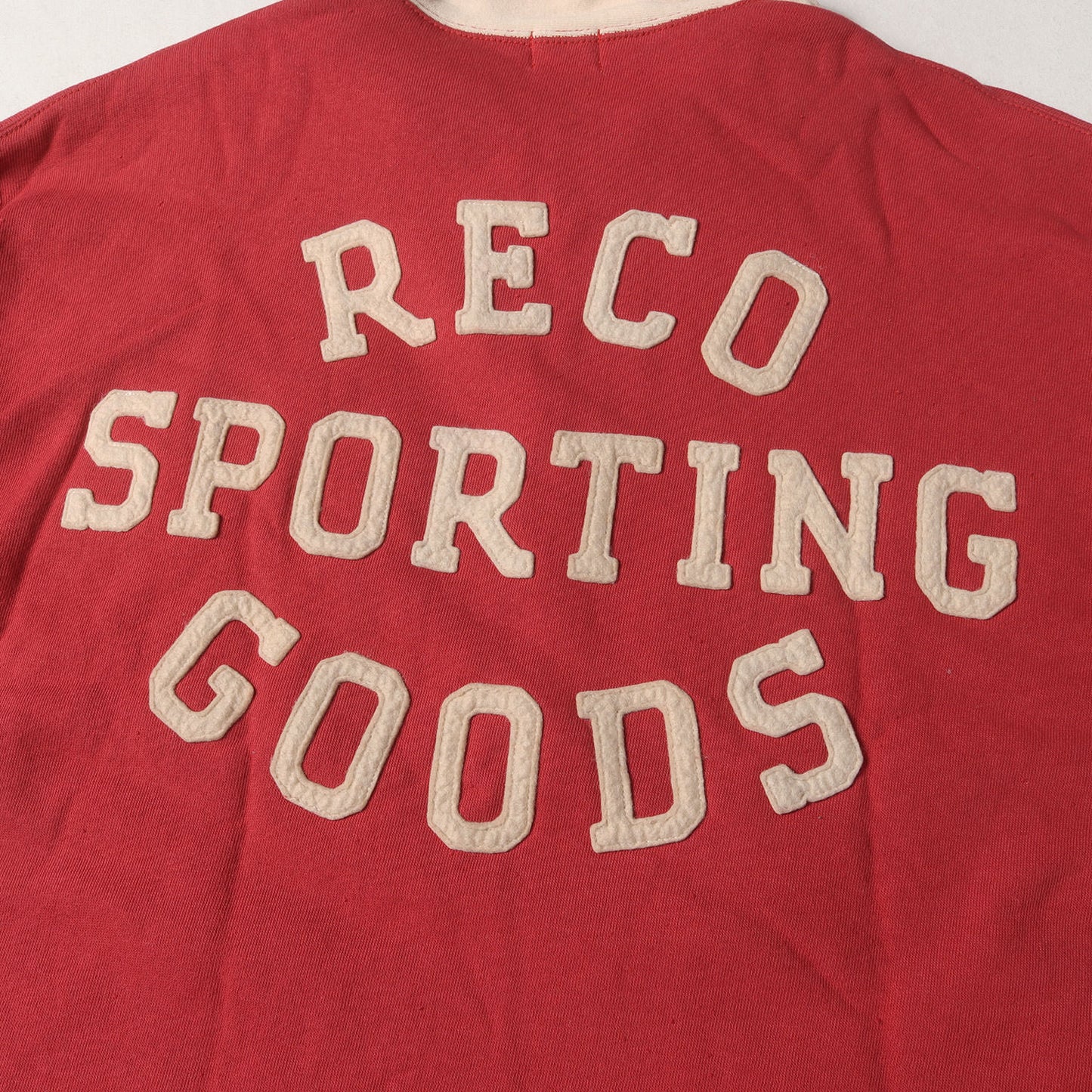 直営店限定 ハーフジップ 襟付き スウェット(Lot.495 RECO SPORTING GOODS)