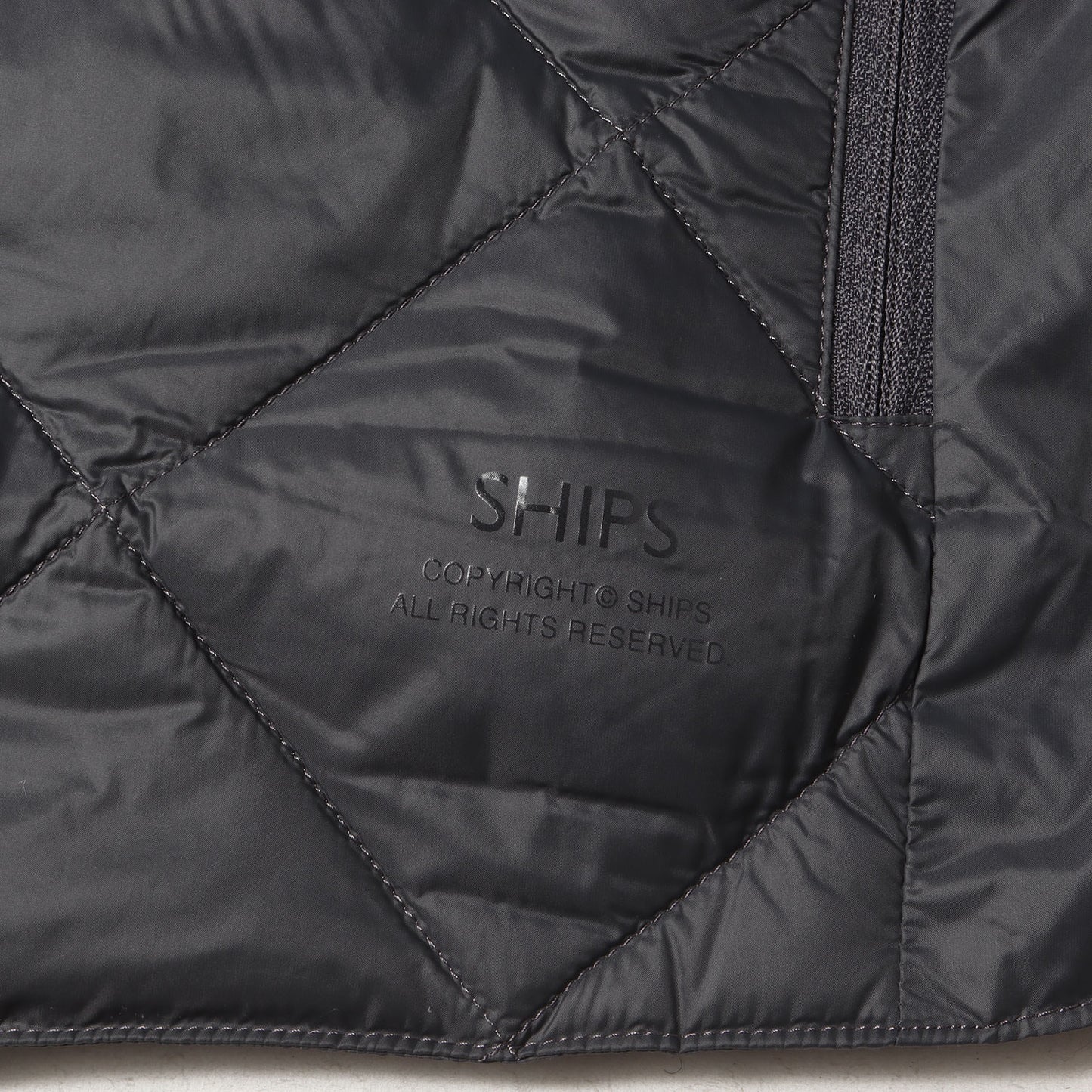 24AW SHIPS別注 パッカブル インナーダウン ジレベスト