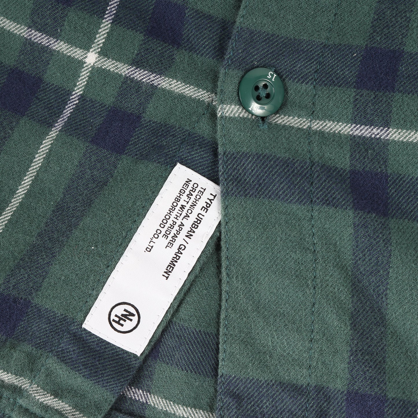 24AW タータンチェック フランネルシャツ(TARTAN CHECK SHIRT LS)
