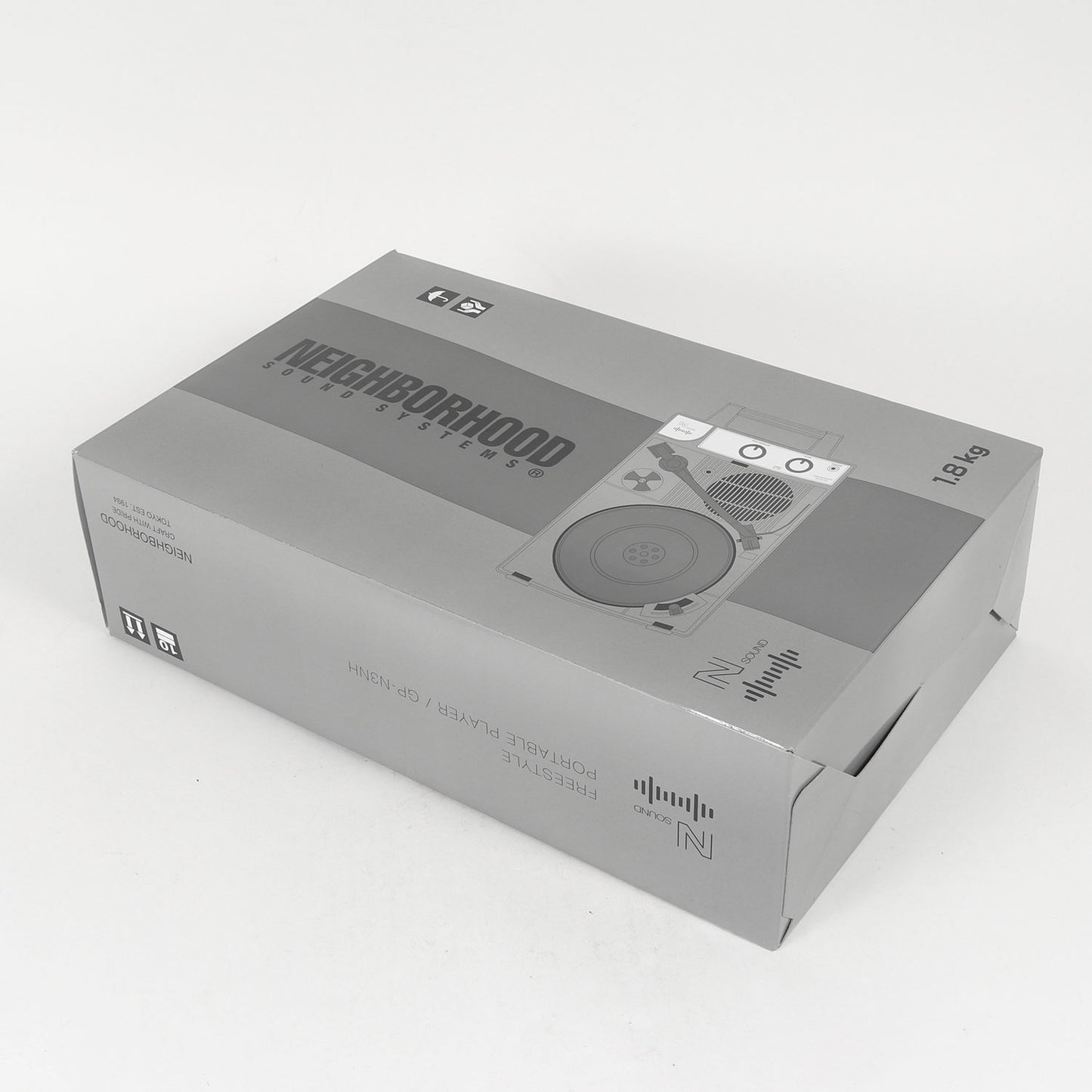 24SS ×オーディオテクニカ GP-N3R フリースタイル ポータブル プレーヤー(GP-N3NH RECORD PLAYER)