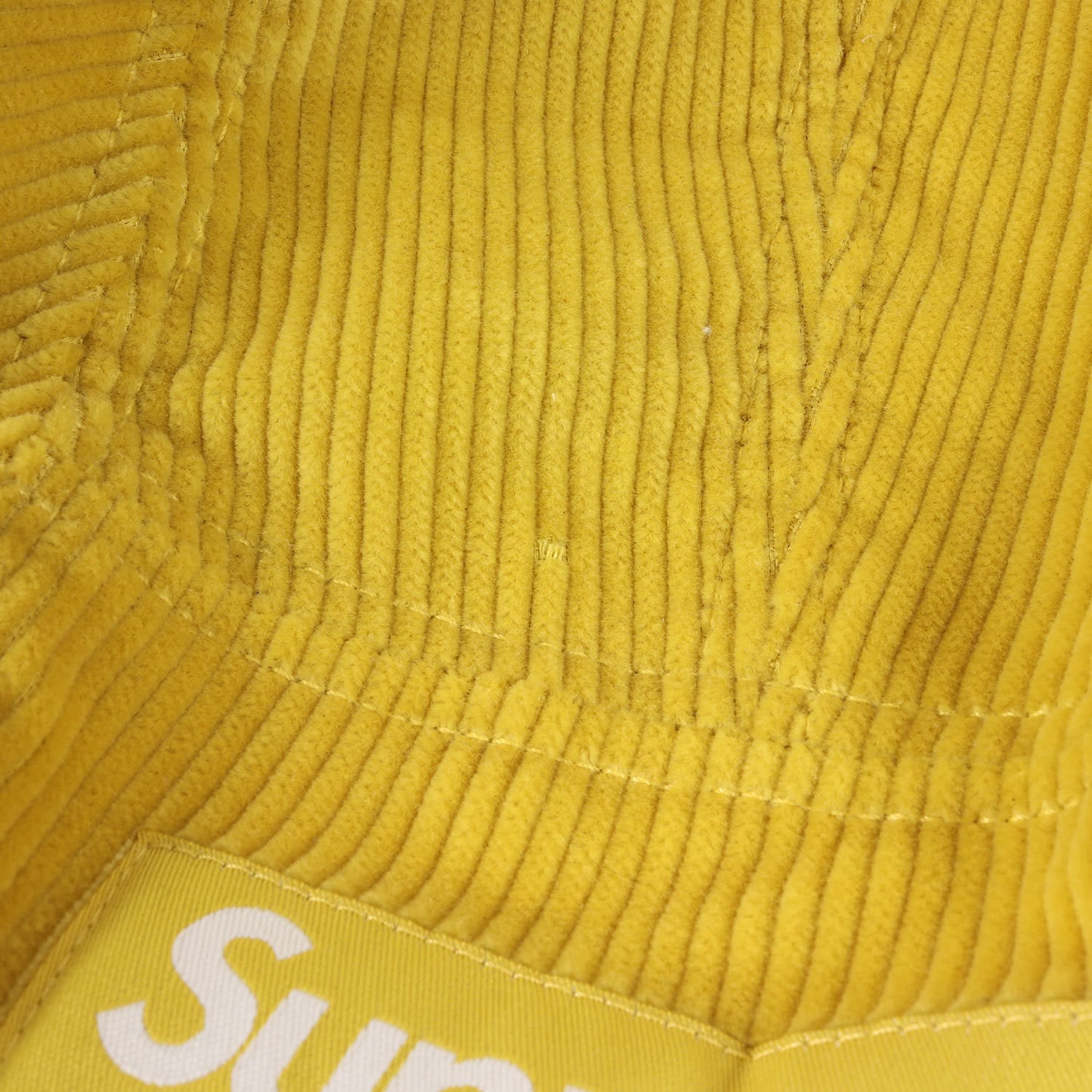 太畝コーデュロイ BOXロゴ キャンプキャップ(Corduroy Camp Cap)