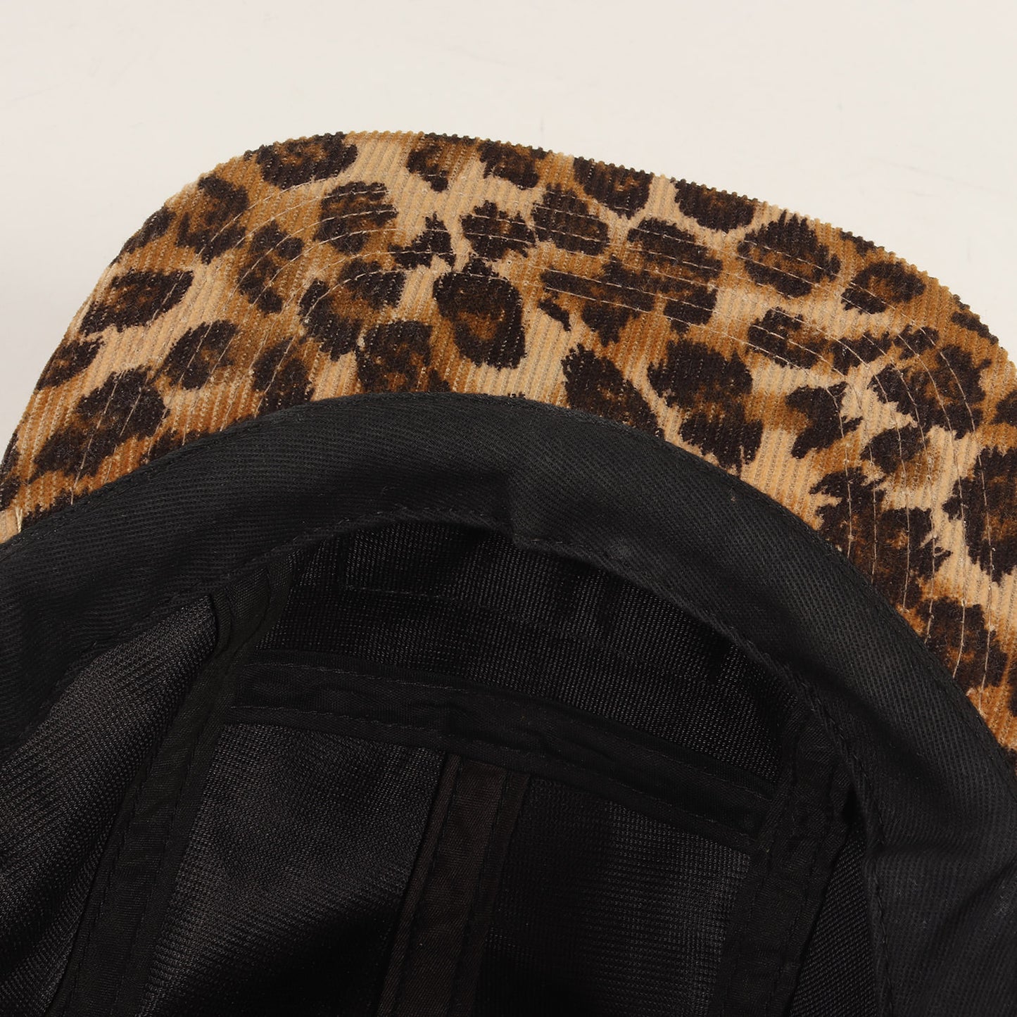 バイザー レオパード柄 サファリ BOXロゴ キャンプキャップ(Safari Camp Cap)